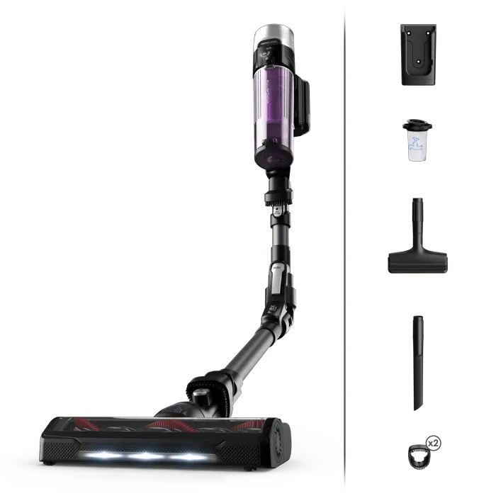 Rowenta X-Force Flex 9.60 Allergy Aspirapolvere Senza Filo 100Aw Autonomia 45 Min