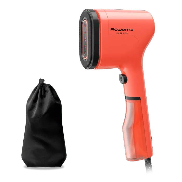 Rowenta Pure Pop Stiratore Verticale Portatile Pad Reversibile Coral