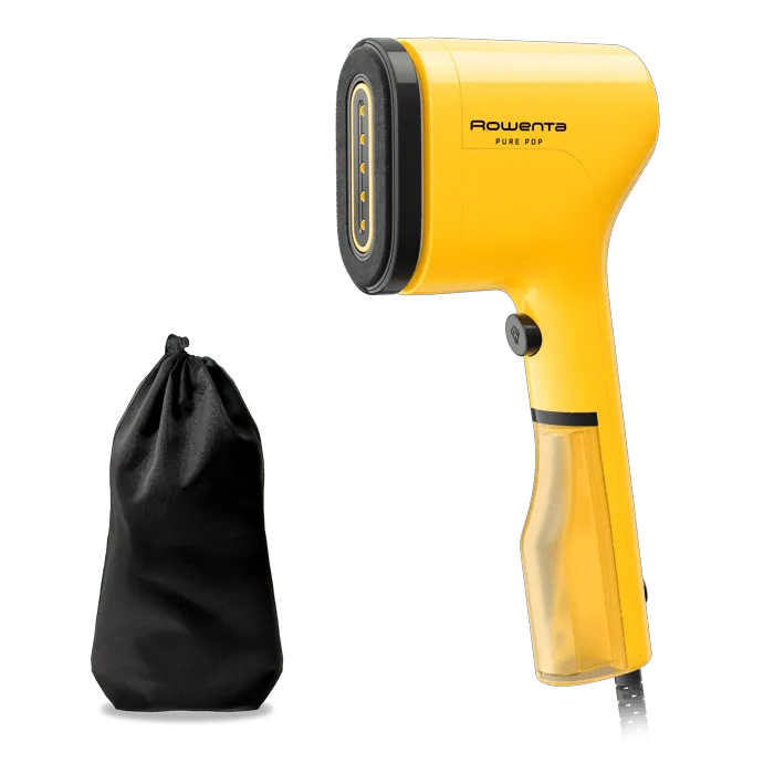 Rowenta Pure Pop Stiratore Verticale Portatile Pad Reversibile Yellow