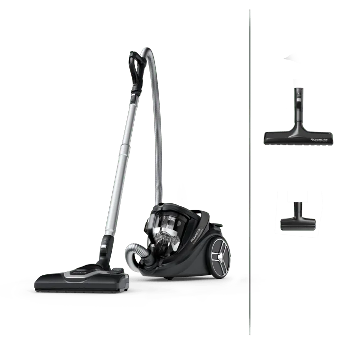 Rowenta Silence Force Cyclonic Effitech Parquet Aspirapolvere A Traino Senza Sacco