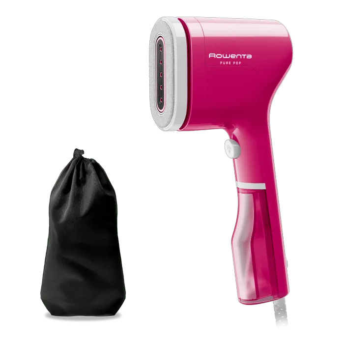 Rowenta Pure Pop Stiratore Verticale Portatile Pad Reversibile Pink
