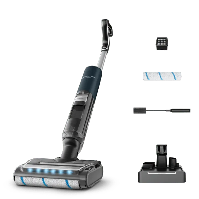 Rowenta X-Clean 7 Lavapavimenti Senza Fili Autonomia 50 Min Autopulizia E Asciugatura
