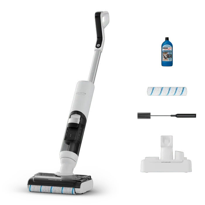Rowenta X-Clean 5 Pro Lavapavimenti 2 In 1 Autonomia 50 Min Autopulizia E Asciugatura