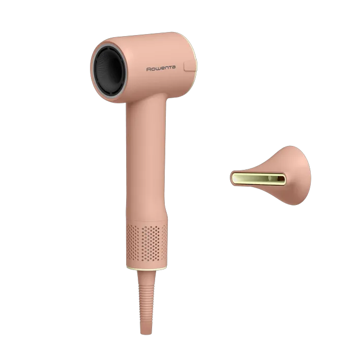Rowenta Blumia Phon Motore Ad Alta Velocità Asciugatura Rapida Leggero Compatto Pink