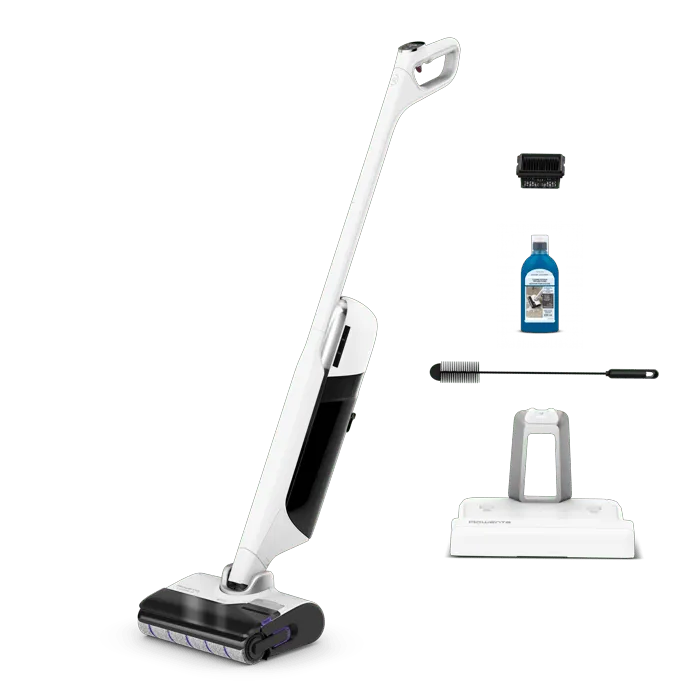 Rowenta X-Clean 12 Lavapavimenti 2 In 1 Autonomia 65 Min Pulizia Potente E Intelligente