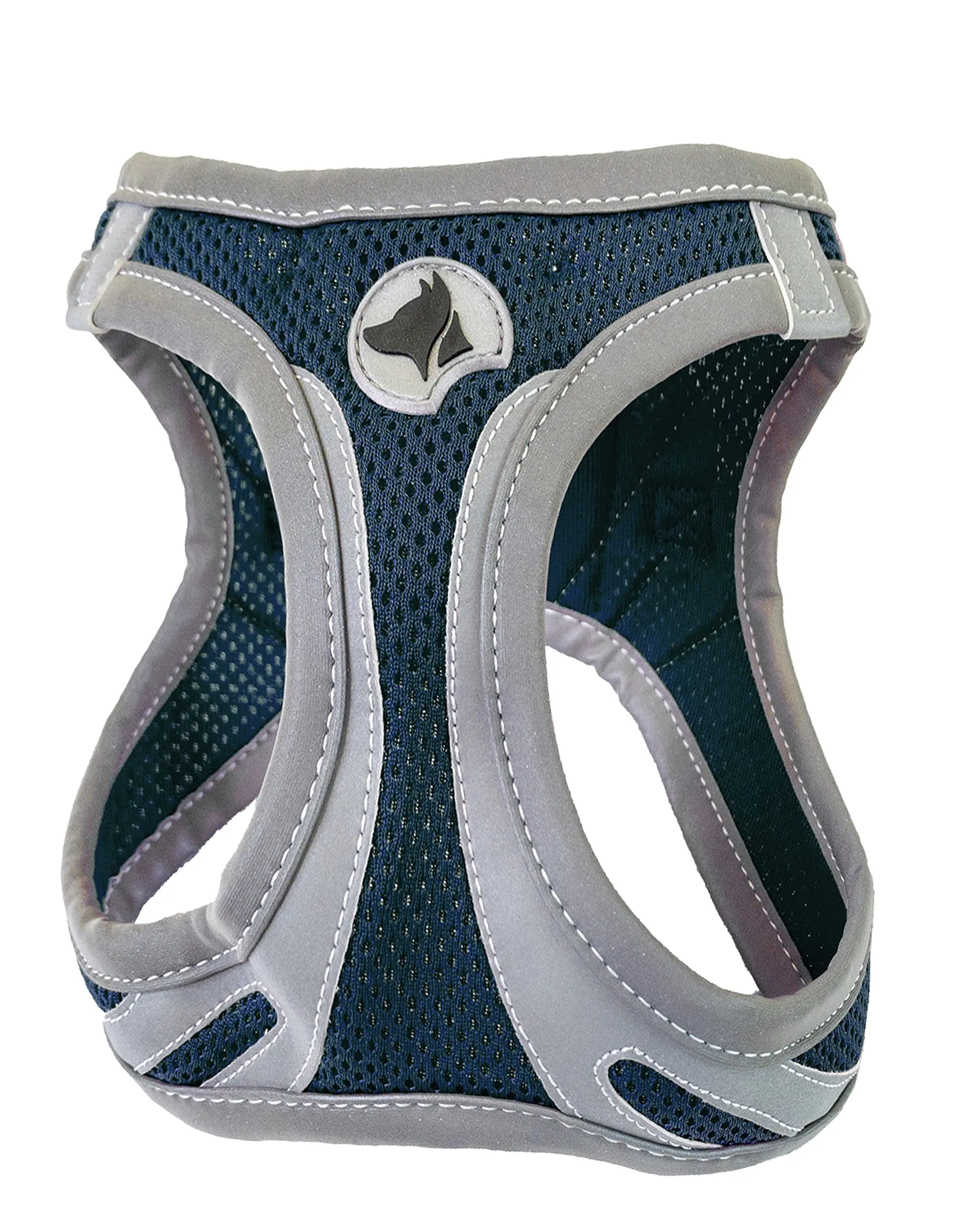 Croci C5081618 - Pettorina Riflettente Per Cani, Multicolore (Blu Navy), S, 1 Pezzo