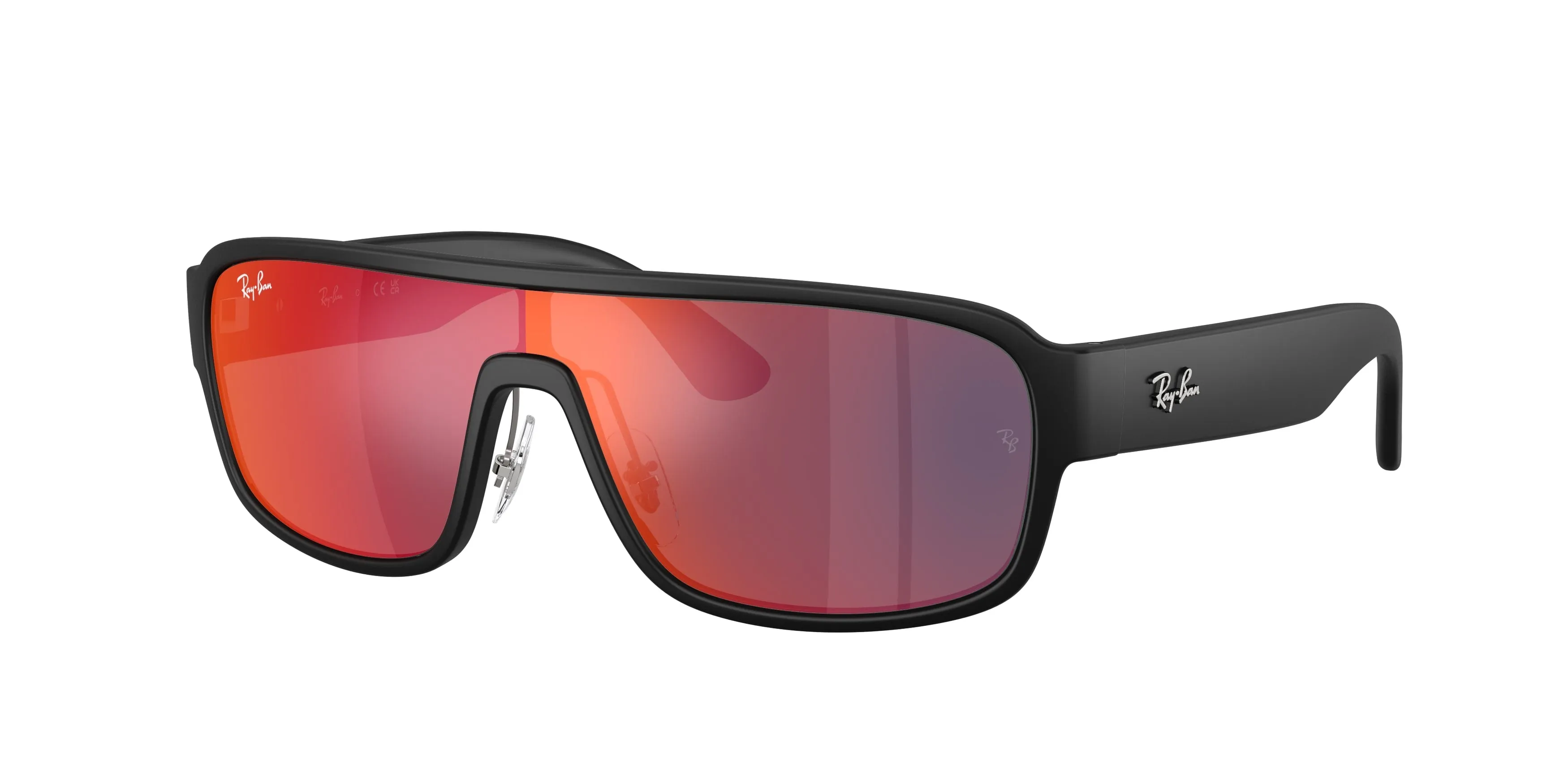 Ray - Ban RB2233 901S6P Occhiali da sole Acetato Nero Squadrata Normale