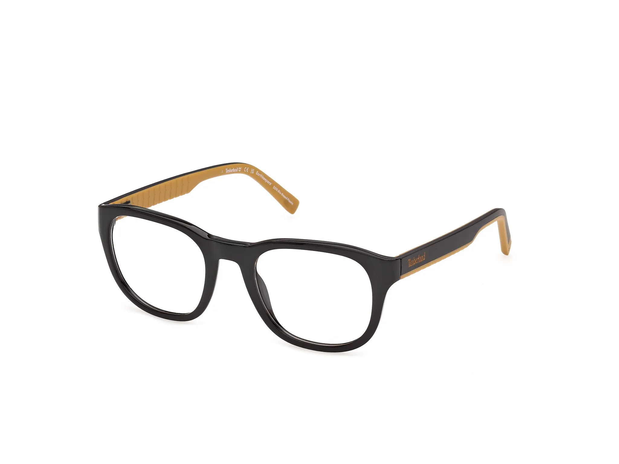 Timberland TB50119 1 Montature da vista Iniettato Nero Rotonda Normale