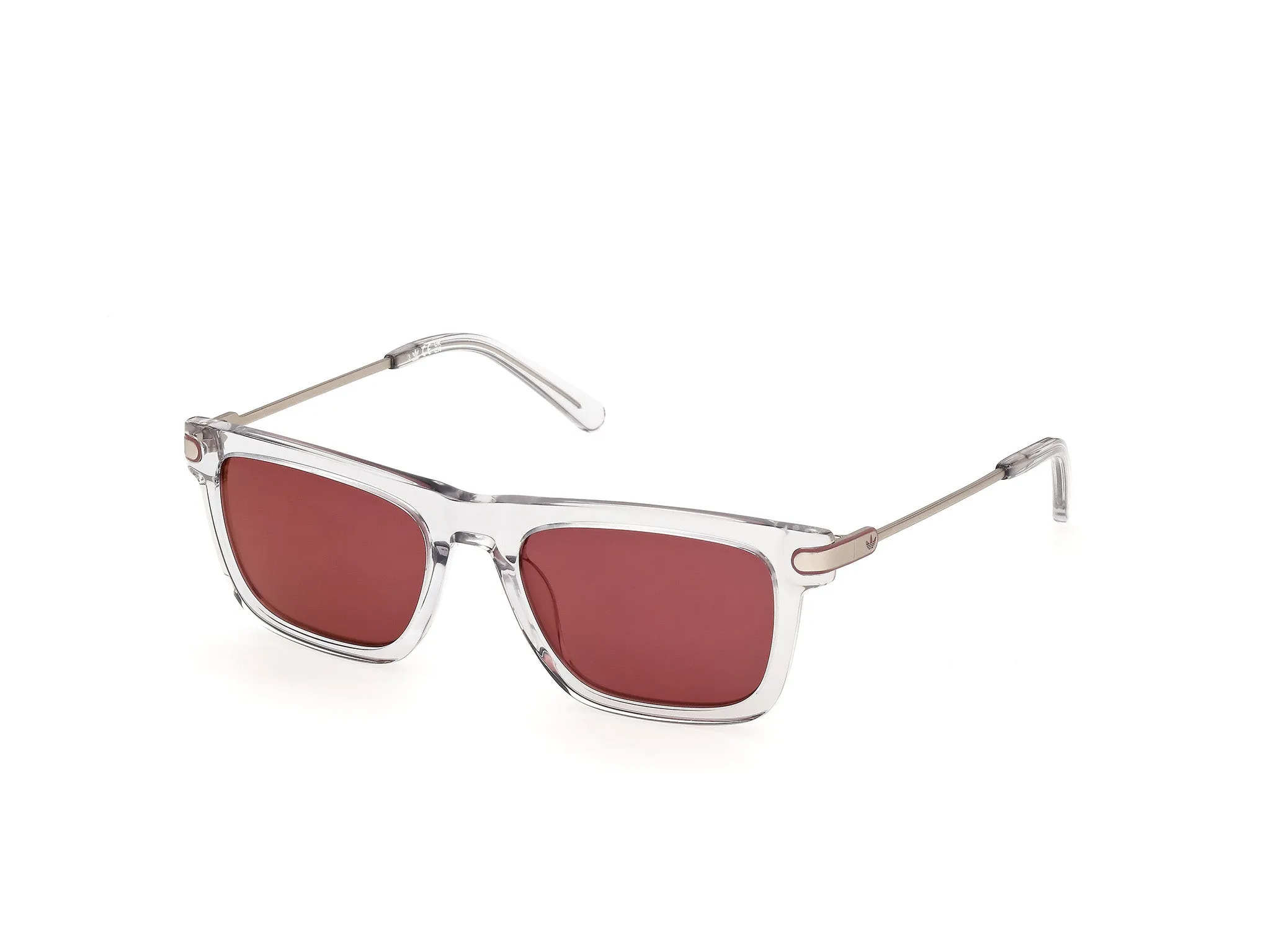 Adidas Sport OR0152 20U Occhiali da sole Acetato Grigio Bordeaux Squadrata Normale