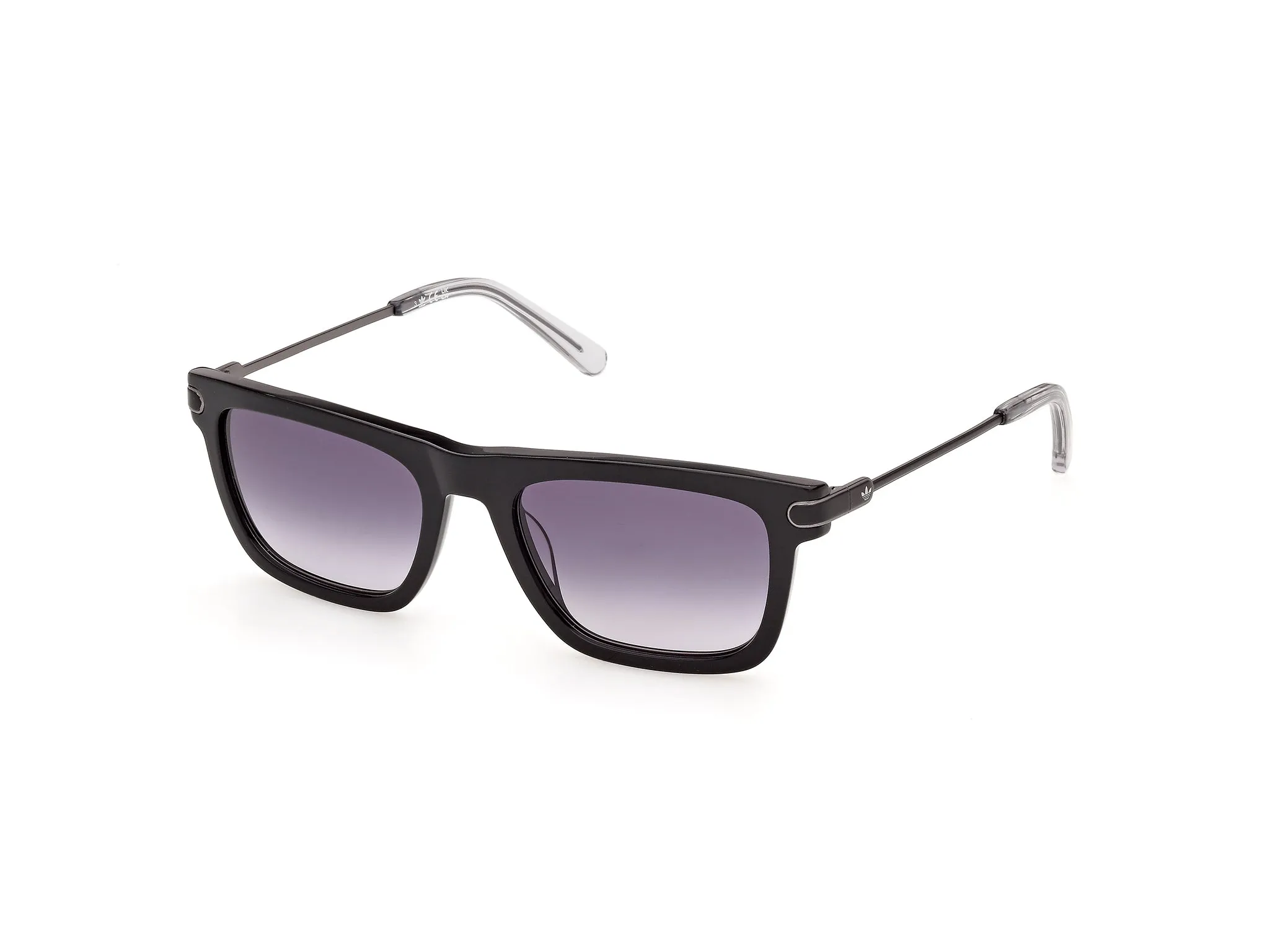 Adidas Sport OR0152 01B Occhiali da sole Acetato Nero Fumo Squadrata Normale