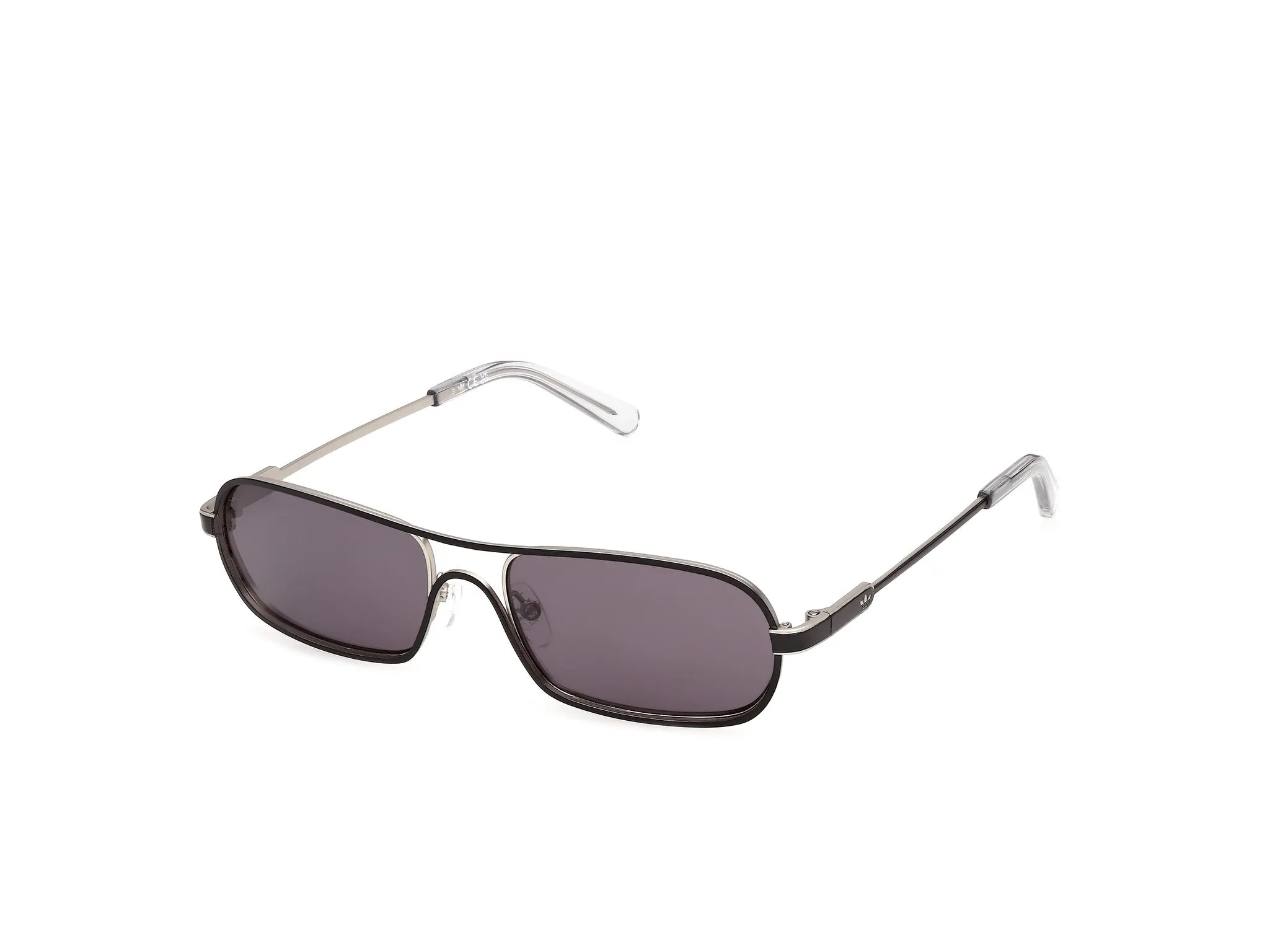 Adidas Sport OR0151 02A Occhiali da sole Iniettato Nero Fumo Squadrata Normale