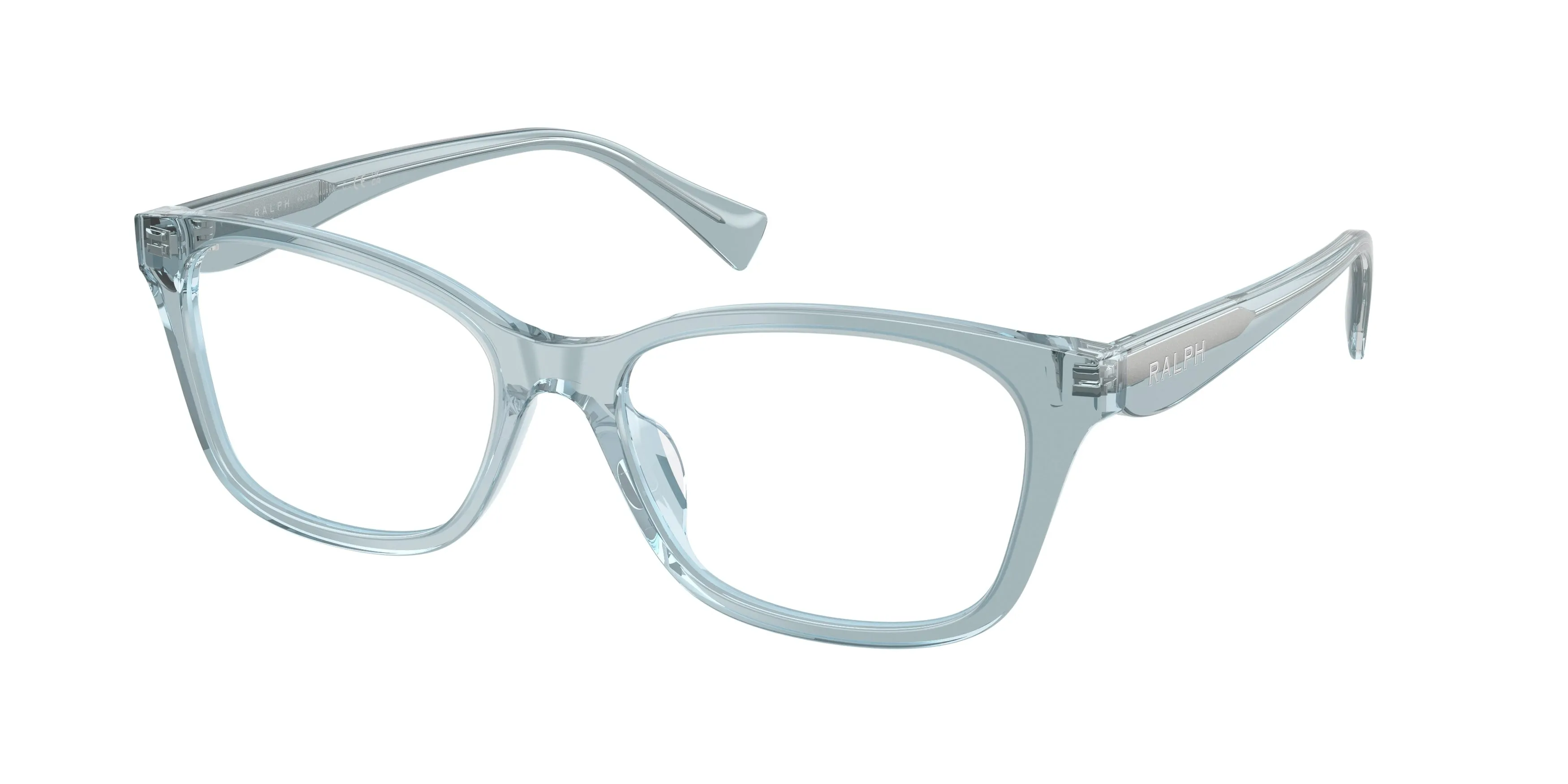 Ralph Lauren RA7202U 6382 Montature da vista Acetato Blu Trasparente Geometrica Normale