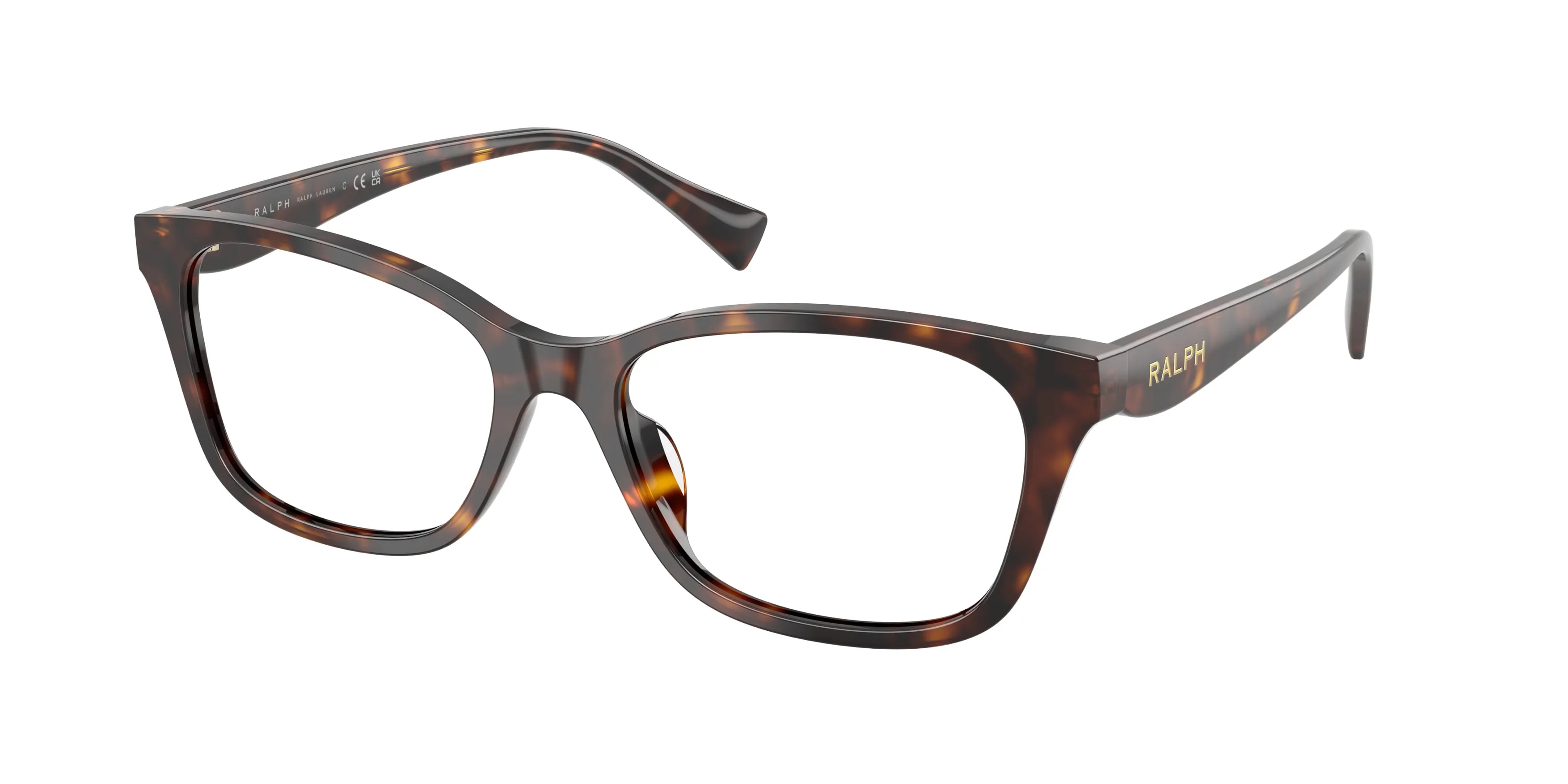Ralph Lauren RA7202U 5003 Montature da vista Acetato Tartaruga Trasparente Geometrica Normale