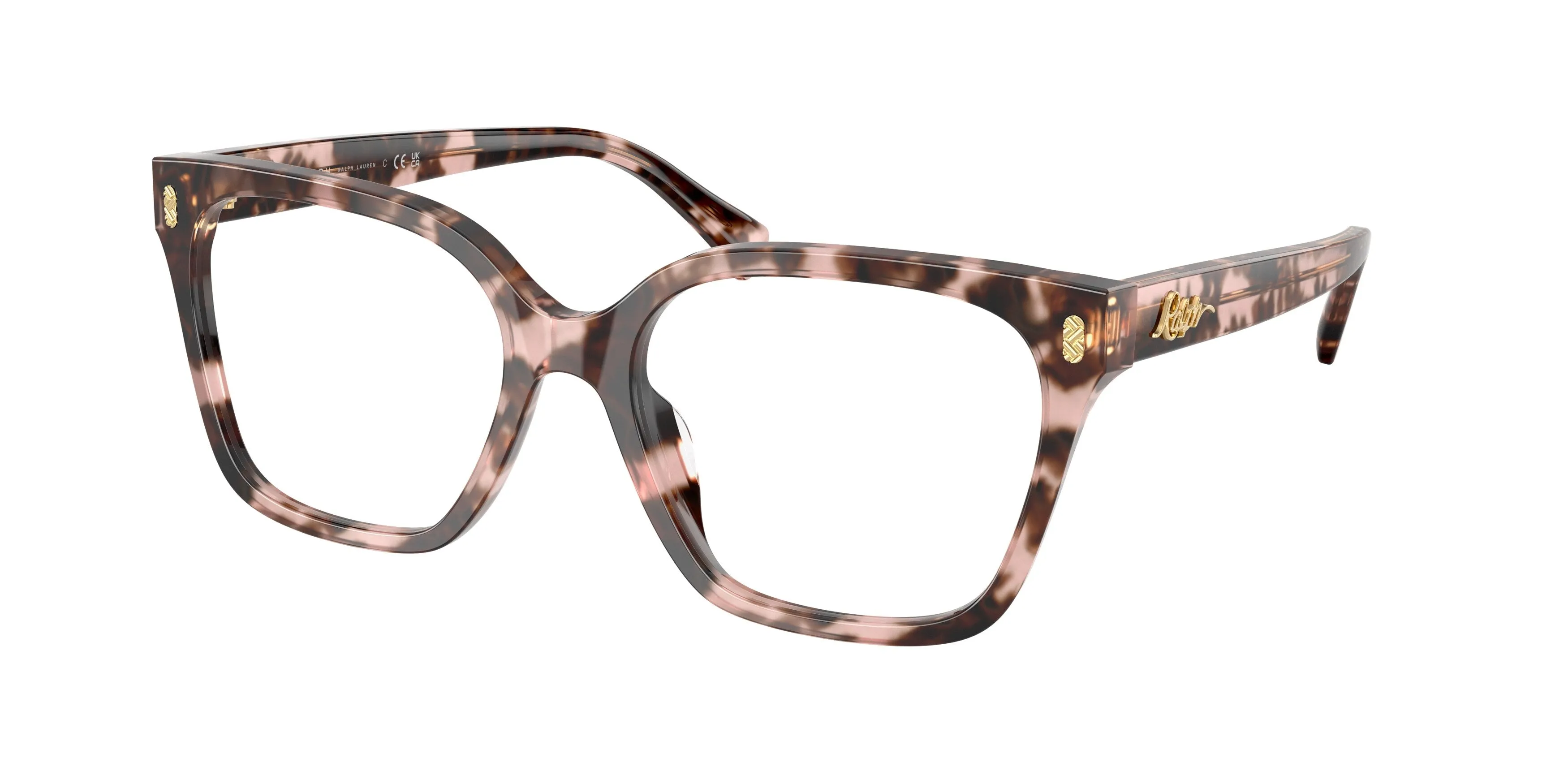 Ralph Lauren RA7158U 6058 Montature da vista Acetato Tartaruga Trasparente Squadrata Normale