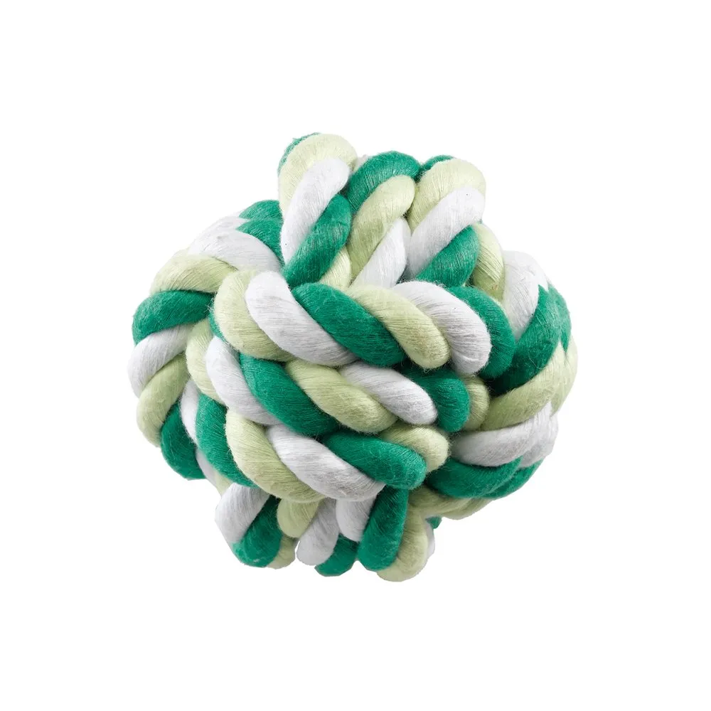 Ferplast Gioco agility pallina cani cane giocattolo corda cotone intrecciata