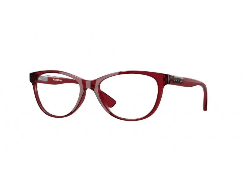 Oakley OX8146 PLUNGELINE 814609 Montature da vista O_Matter Rosso Rotonda Normale