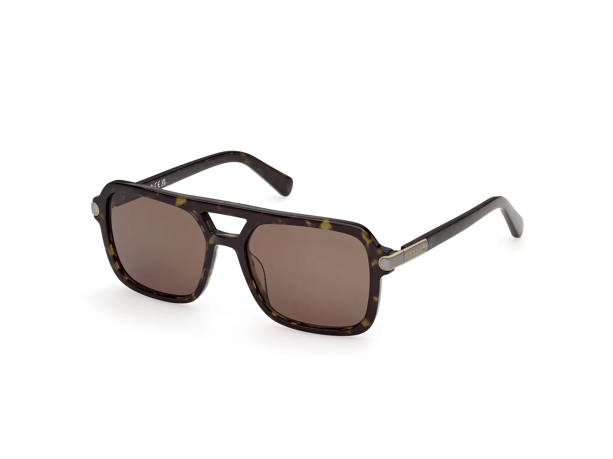 Adidas Sport OR0149 52J Occhiali da sole Acetato Havana Roviex Squadrata Normale
