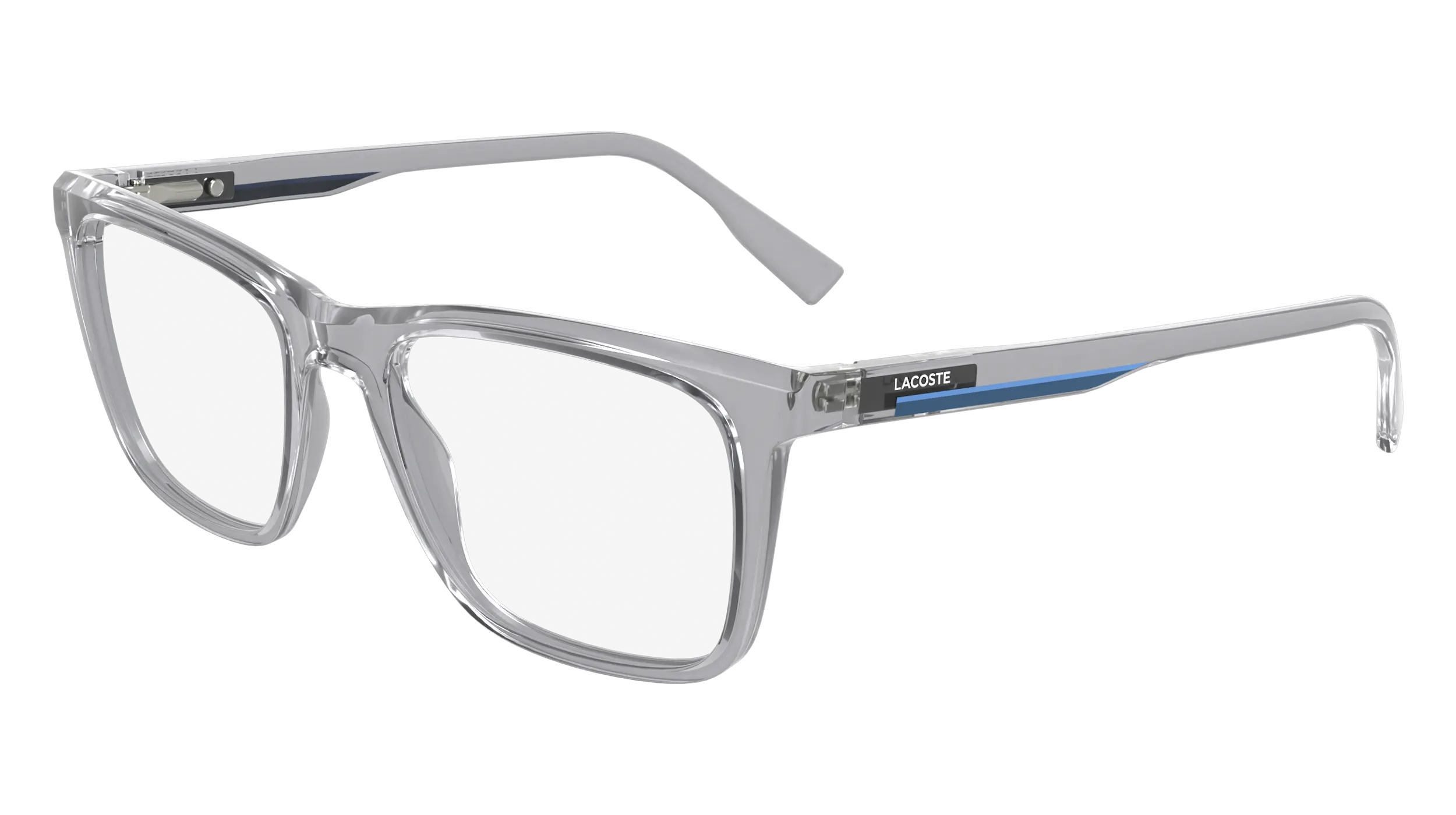 Lacoste L2960 N 035 Montature da vista Bio-iniettato Grigio Squadrata Normale