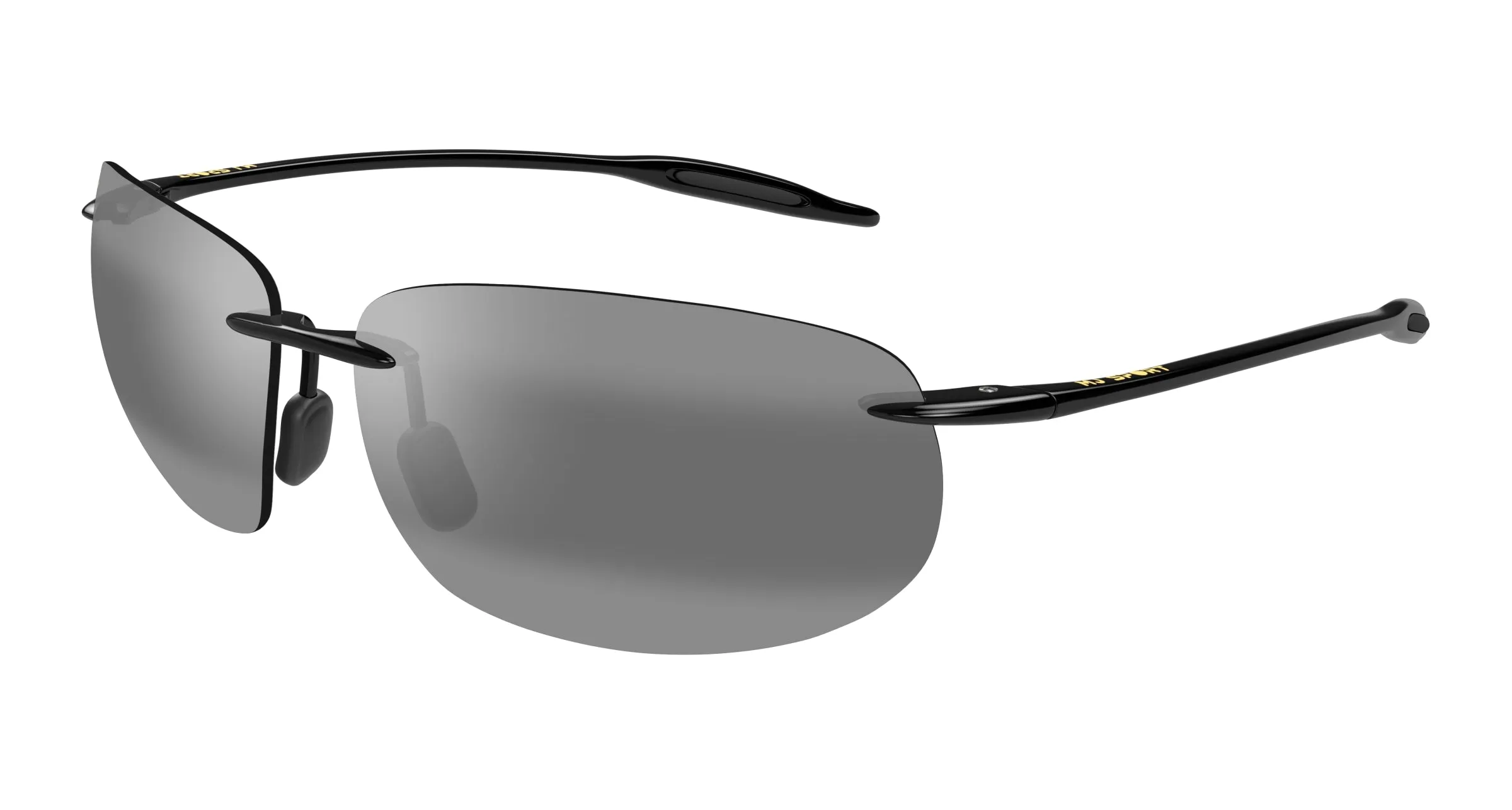 Maui Jim MJ0422S 001 Occhiali da sole Iniettato Nero Grigio Squadrata