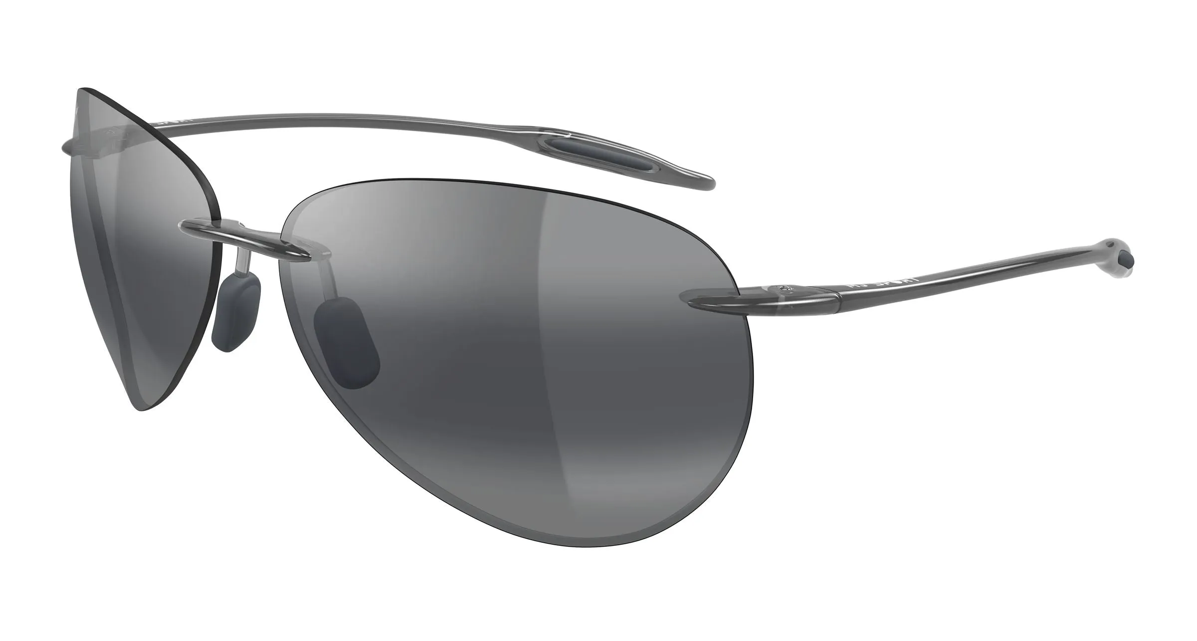 Maui Jim MJ0421S 005 Occhiali da sole Iniettato Grigio Grigio Pilot