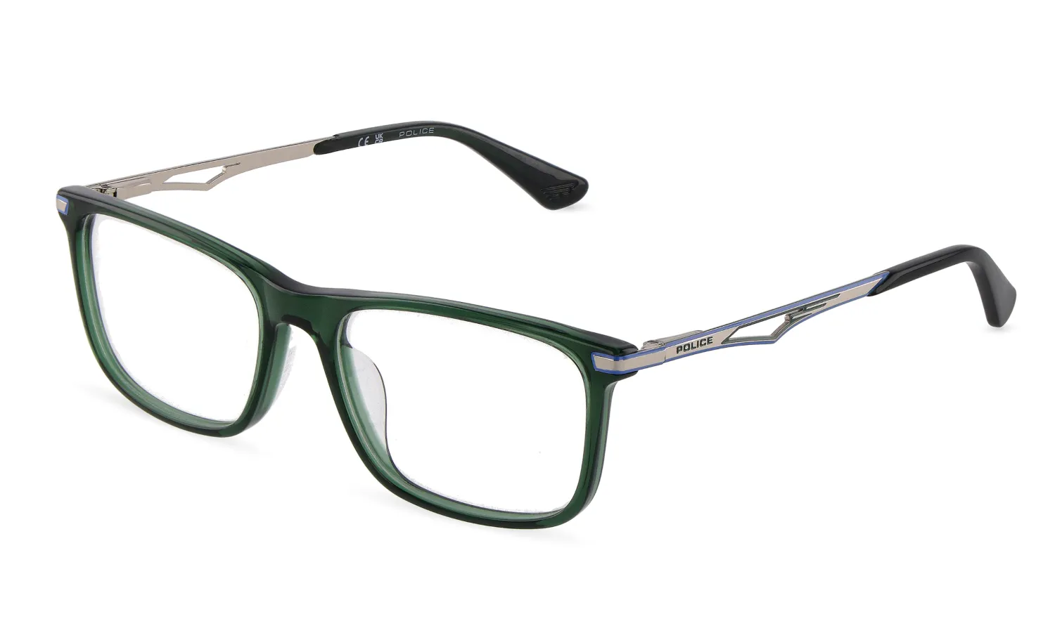 Police Junior Police VK178 WINGEE JR 1 0G61 Montature da vista bambino Acetato Verde Squadrata
