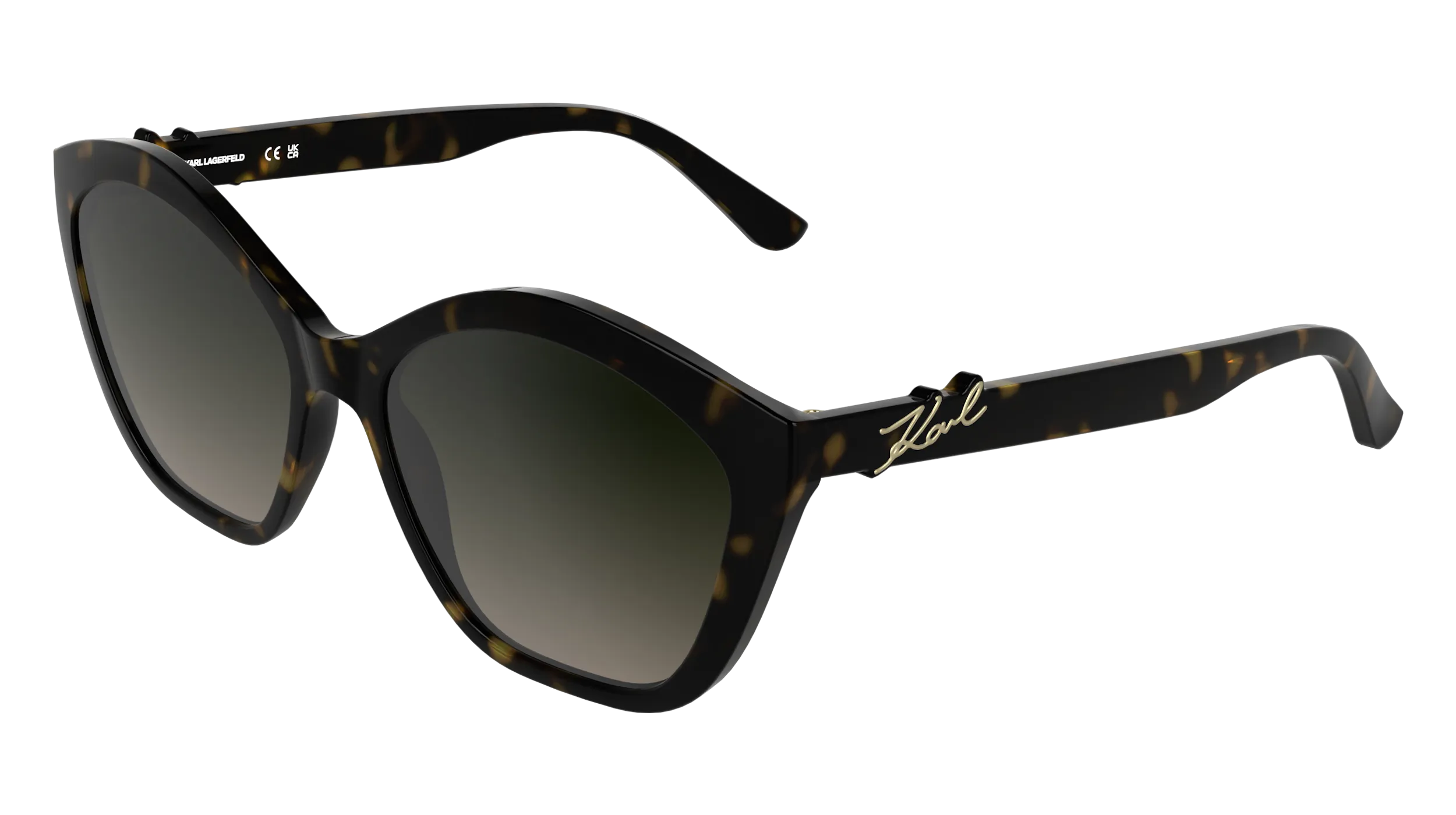 Karl Lagerfeld KL6222S 242 Occhiali da sole Bio-iniettato Havana Cat Eye Normale
