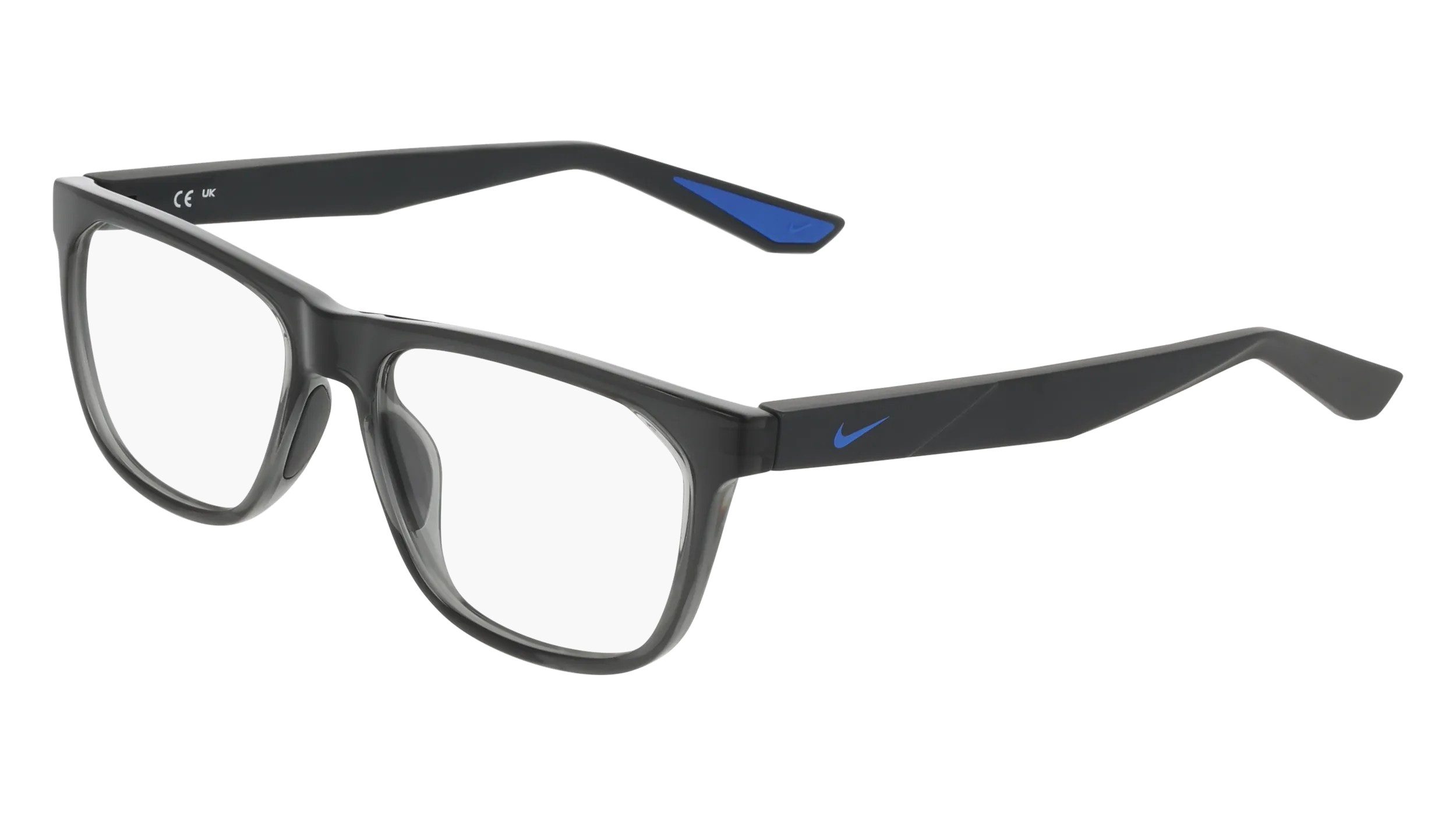 Nike NIKE 7414 033 Montature da vista Bio-iniettato Grigio Squadrata Normale