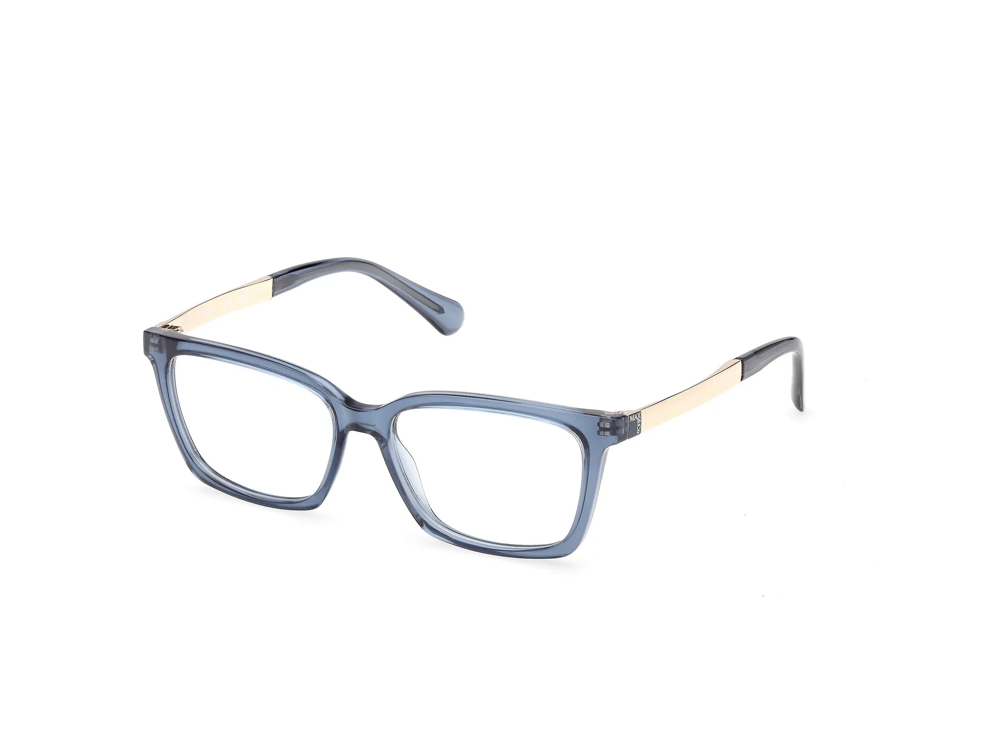 MAX&Co MO5220 90 Montature da vista Iniettato Blu Squadrata Normale