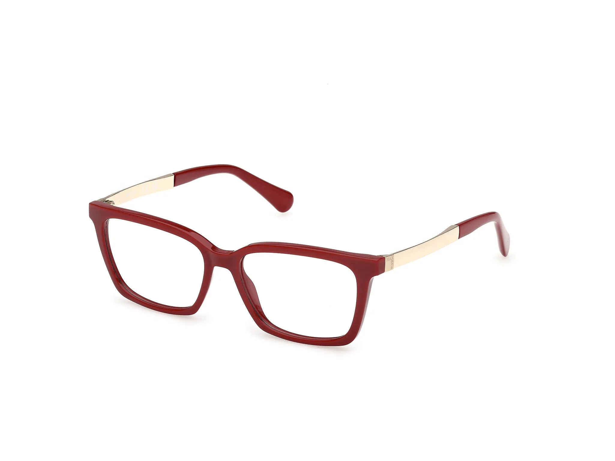 MAX&Co MO5220 66 Montature da vista Iniettato Rosso Squadrata Normale