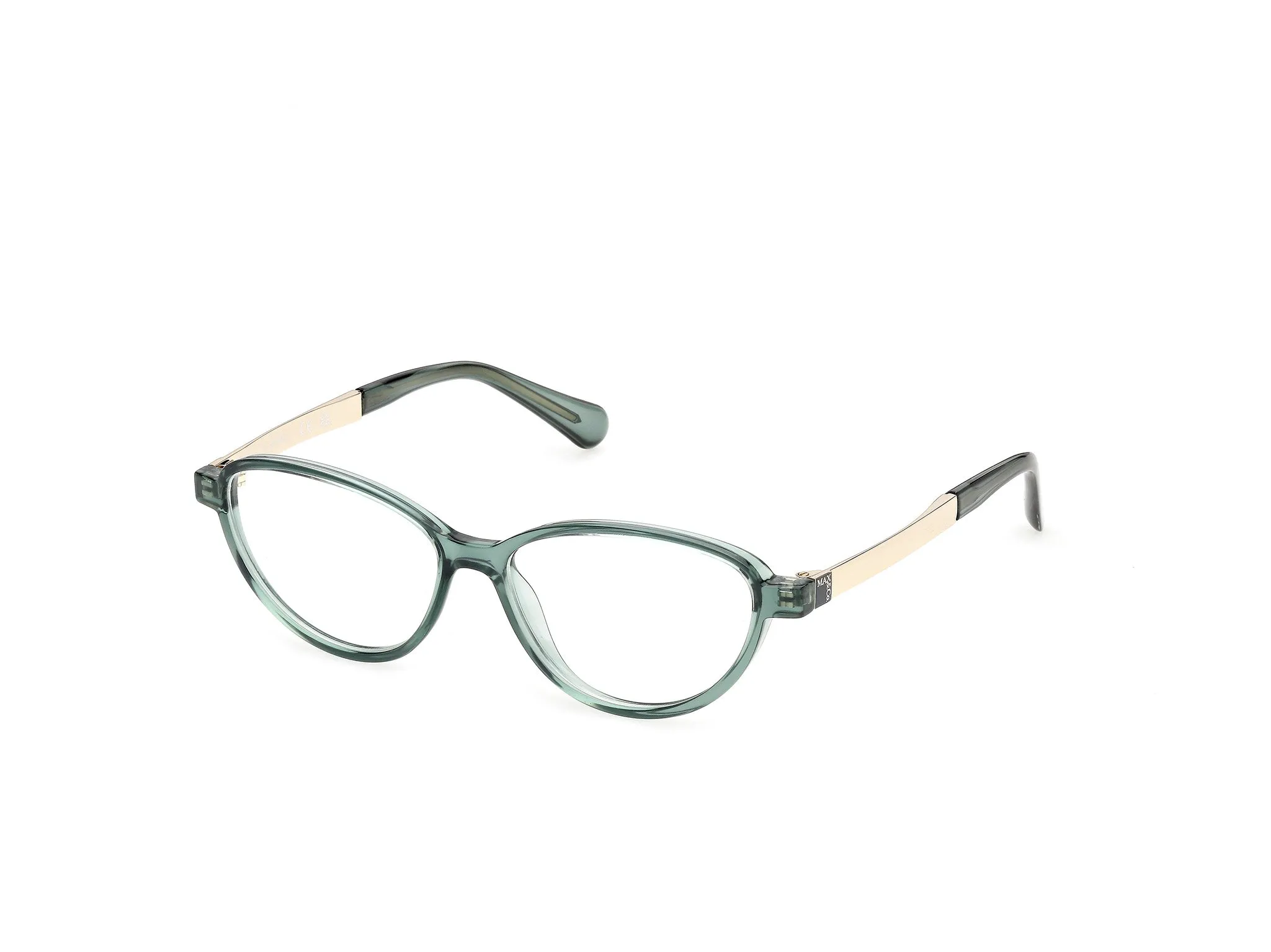 MAX&Co MO5219 93 Montature da vista Iniettato Verde Rotonda Normale