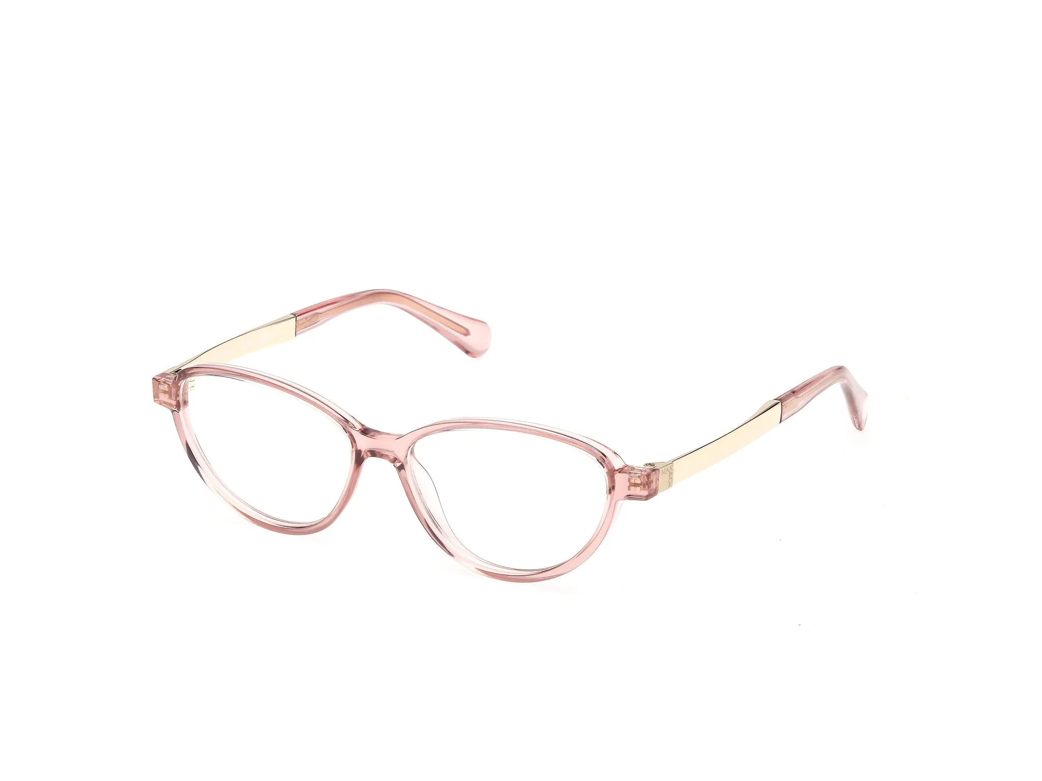 MAX&Co MO5219 72 Montature da vista Iniettato Rosa Rotonda Normale