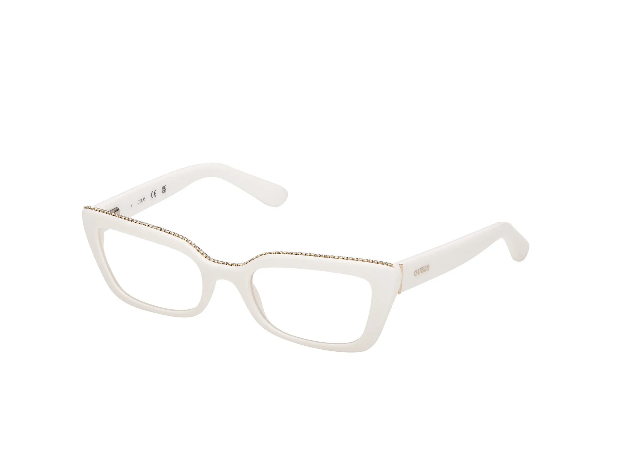 Guess GU50360 21 Montature da vista Acetato Bianco Squadrata Normale