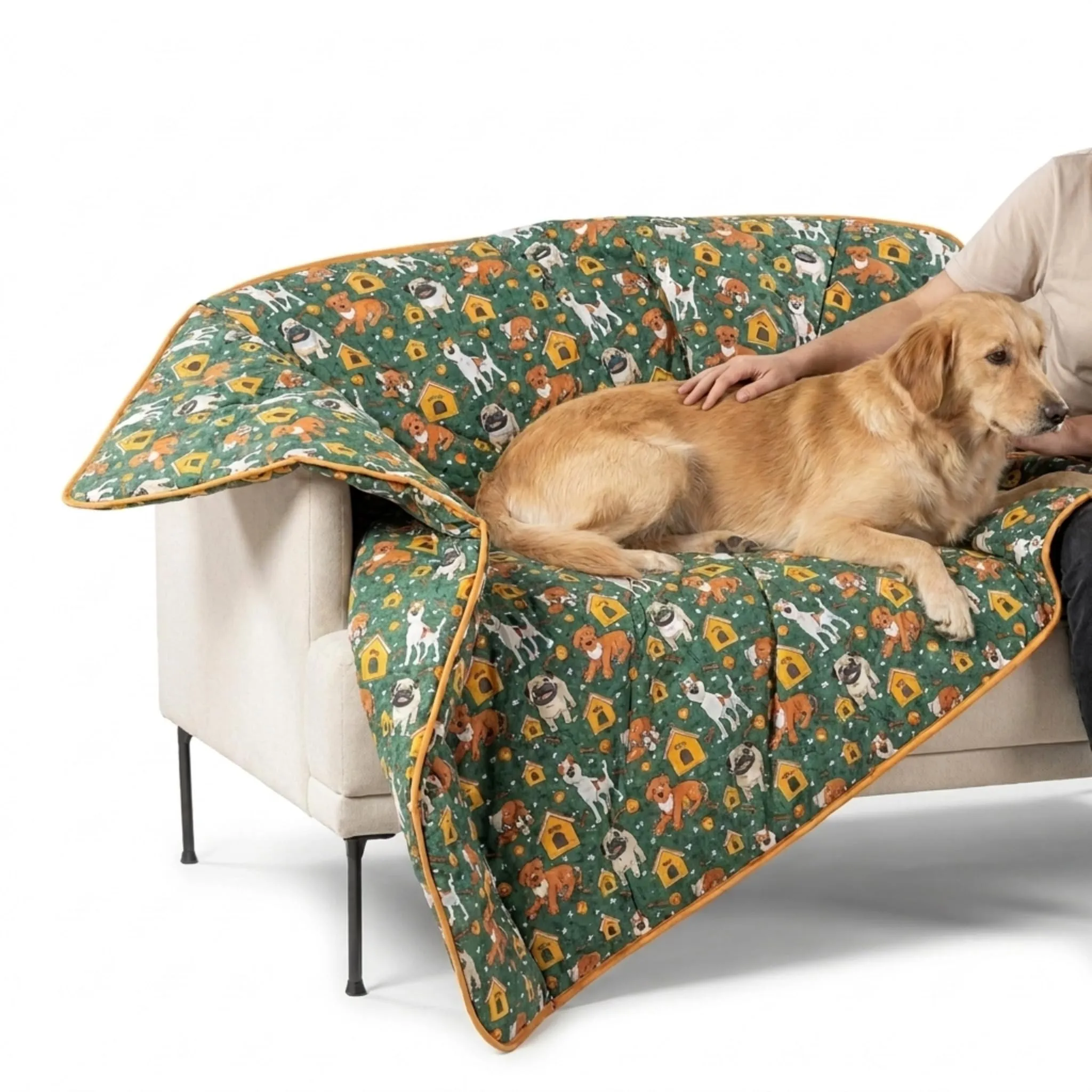 Caleffi - Copertina Cani Piccola Taglia, Coperta 65x100 cm, Cotone