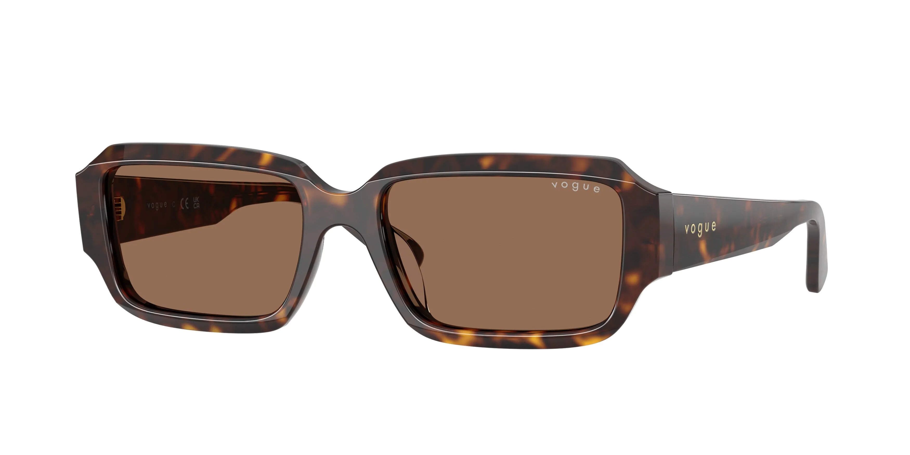 VOGUE EYEWEAR VO5693SU W65673 Occhiali da sole Acetato Marrone Marrone Squadrata Normale