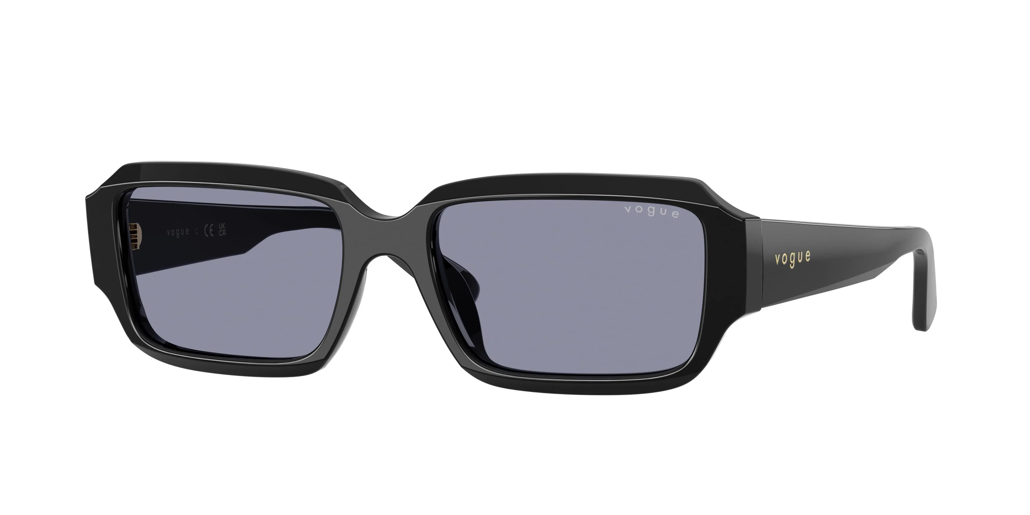 VOGUE EYEWEAR VO5693SU W44/1 Occhiali da sole Acetato Nero Grigio Squadrata Normale