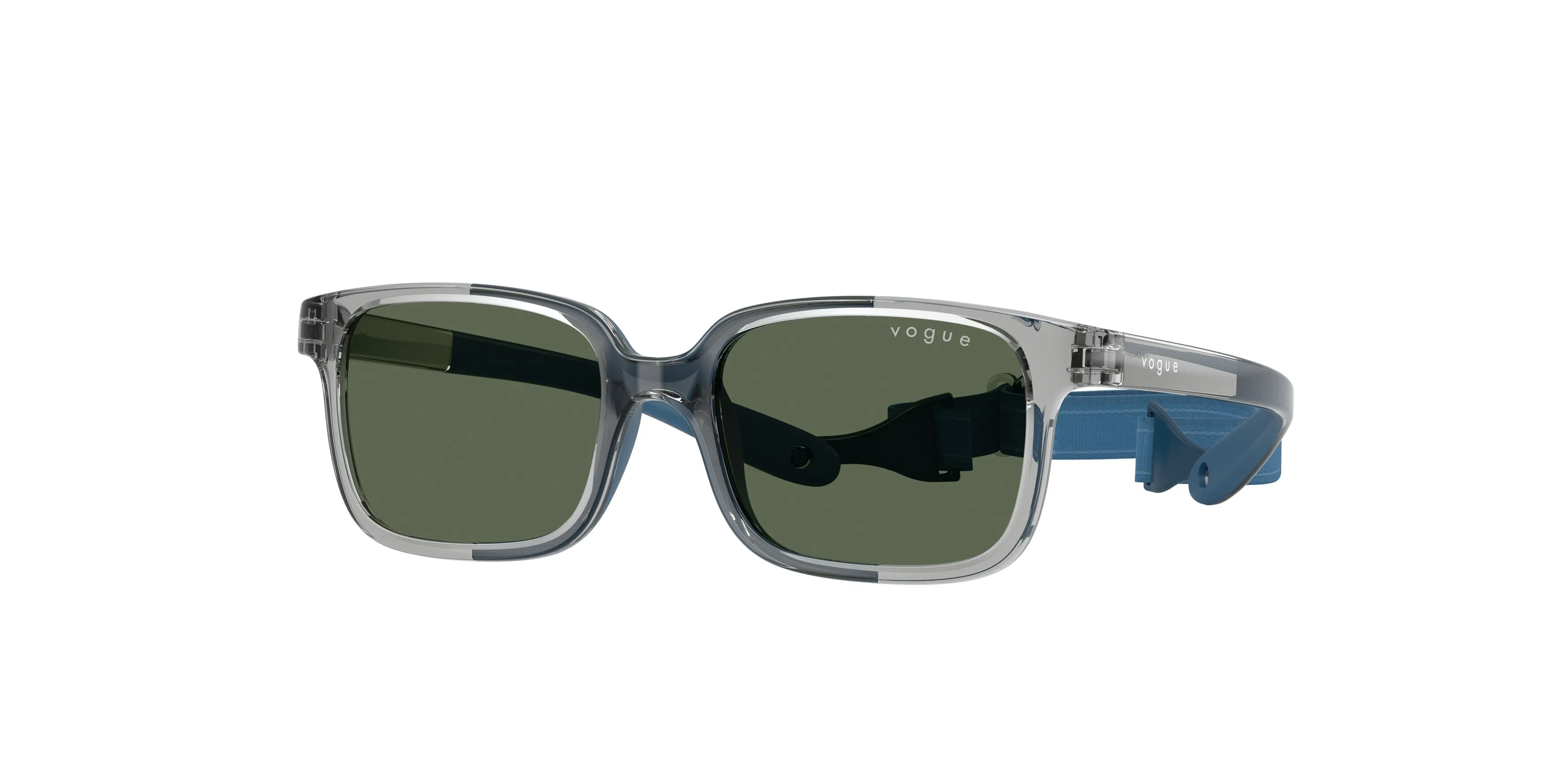 VOGUE EYEWEAR VJ2017 228371 Occhiali da sole bambino Iniettato Grigio Verde Pillow Normale