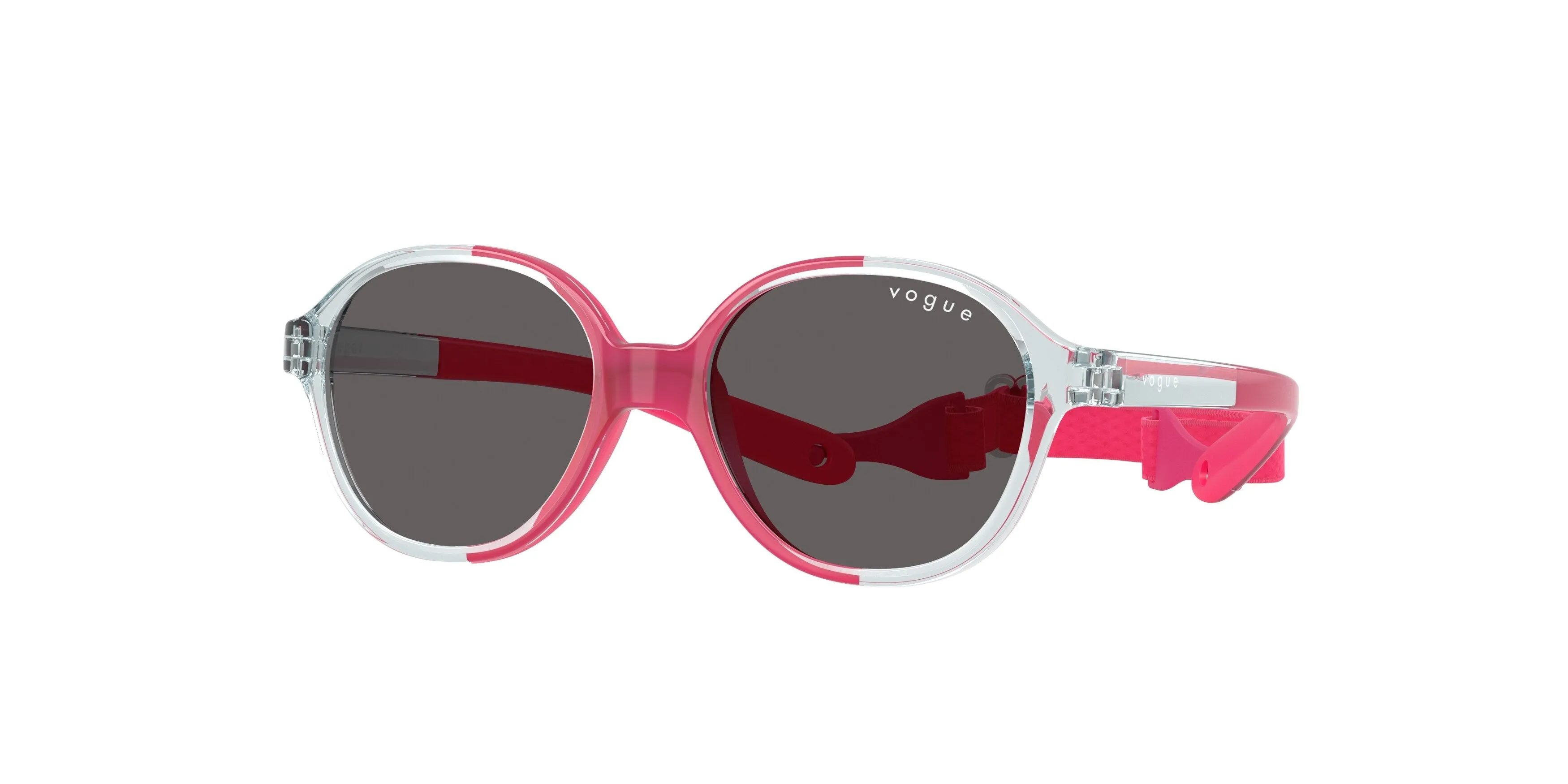 VOGUE EYEWEAR VJ2012 330187 Occhiali da sole bambino Iniettato Blu Grigio Pillow Normale