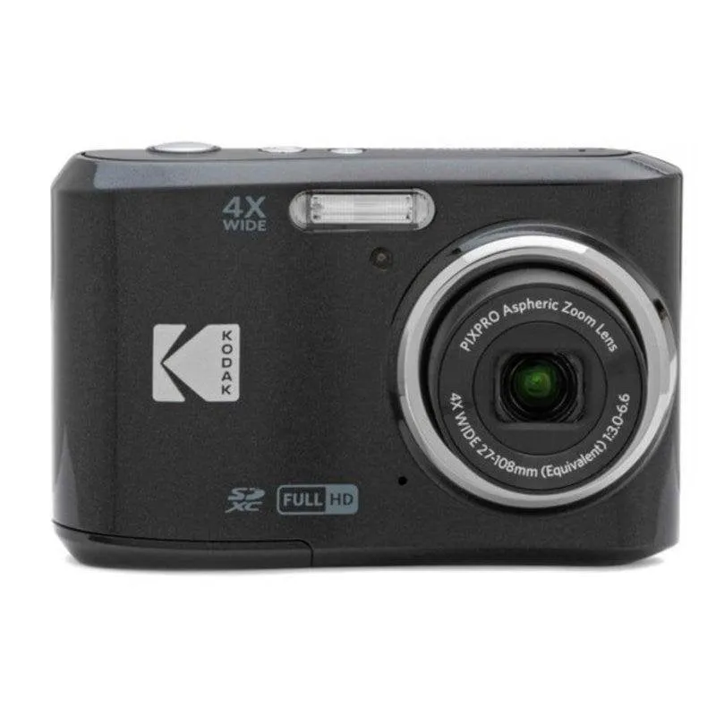 Fotocamera Compatta Kodak Pixpro FZ45 16MP Zoom 4x USB 2.0 Stabilizzatore Nero