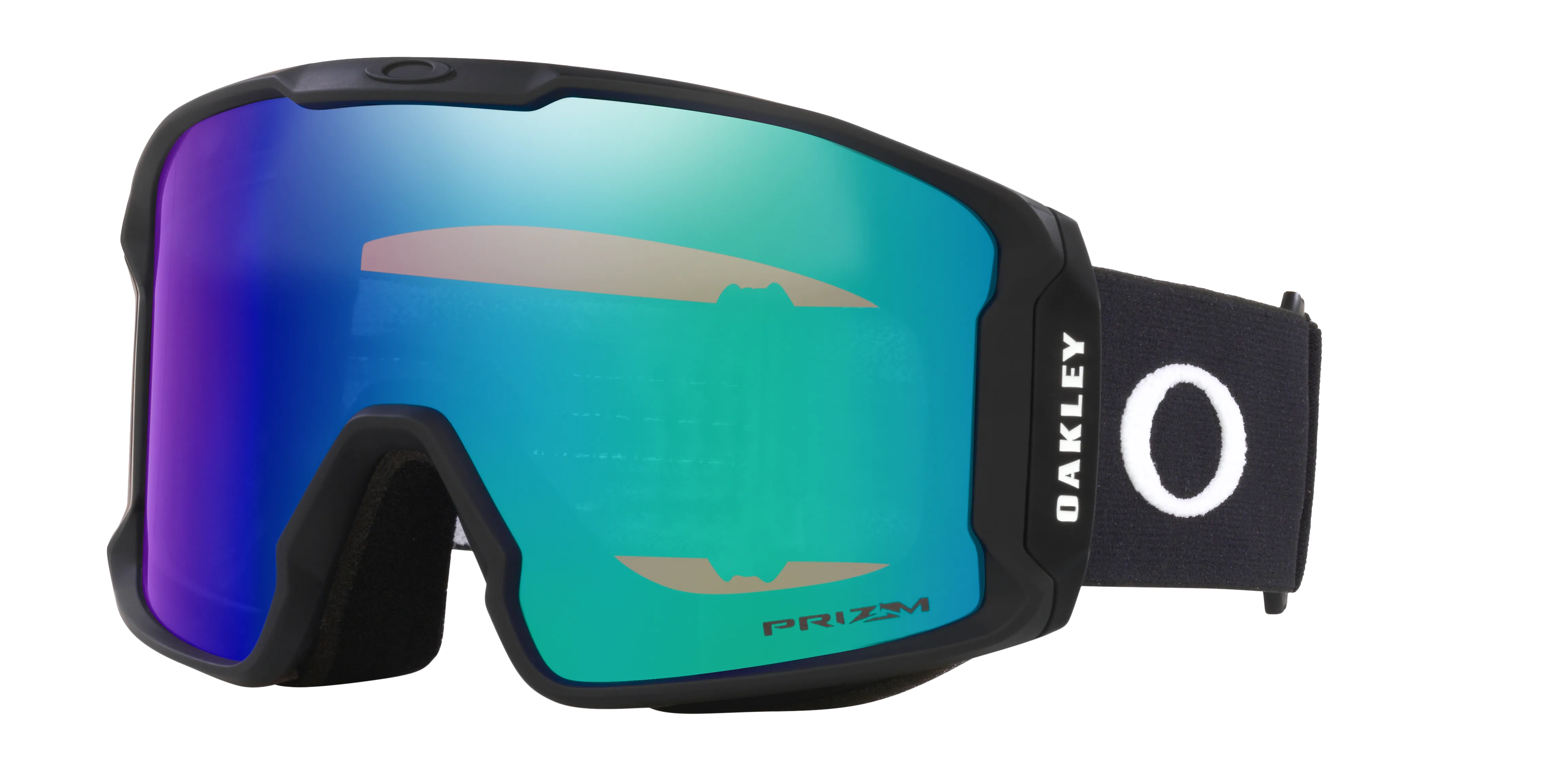 Oakley OO7093 LINE MINER M 709375 Maschere da sci O_Matter Verde Maschera Normale