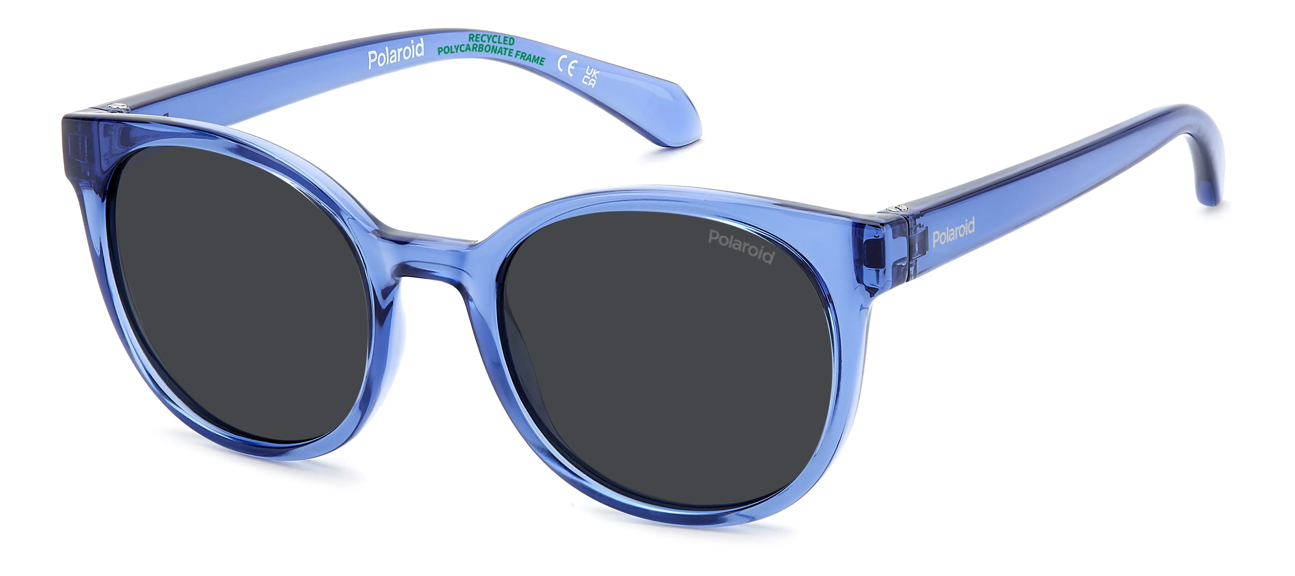 Polaroid PLD 8076/S B3V/M9 Occhiali da sole bambino Policarbonato Viola Grigio Farfalla Polarizzata