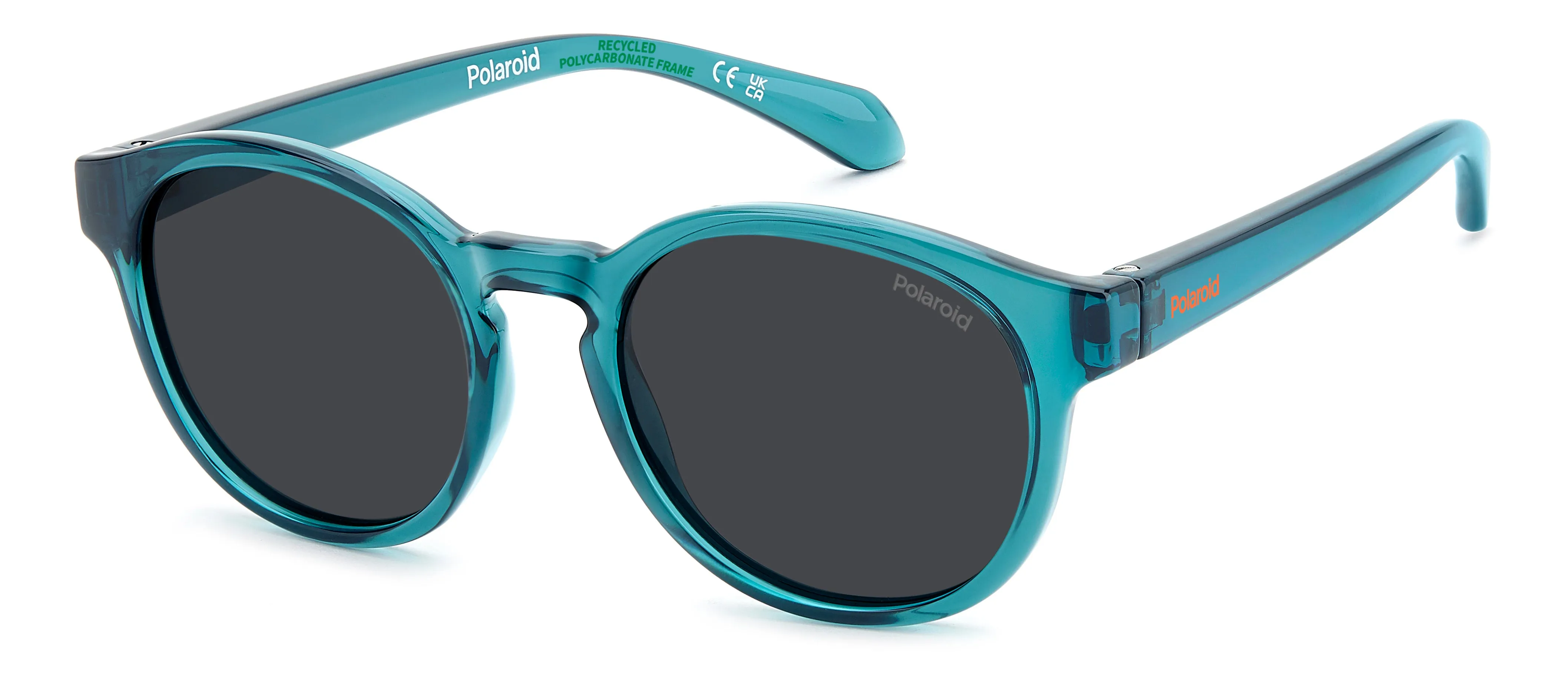Polaroid PLD 8075/S ZI9/M9 Occhiali da sole bambino Policarbonato Verde Grigio Pantos Polarizzata
