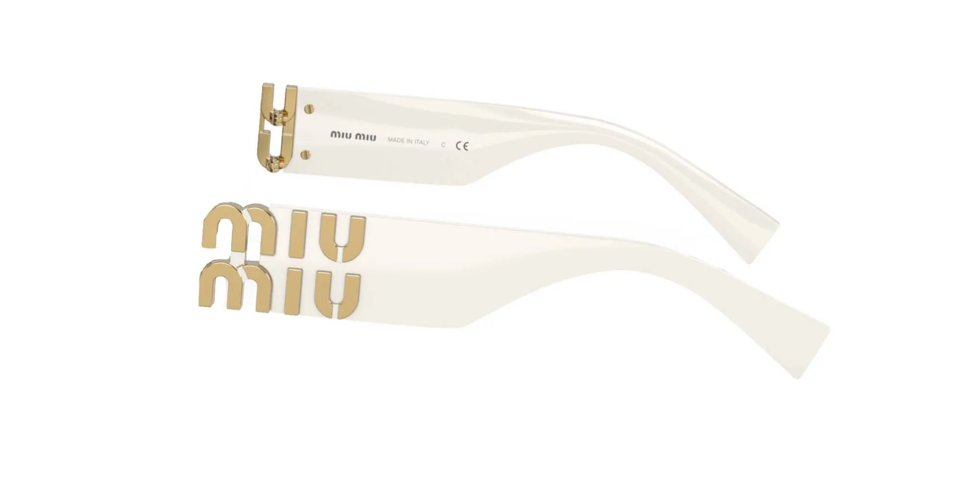 Miu Miu Miu Miu Aste di ricambio MU 09WS Aste di ricambio Acetato Havana