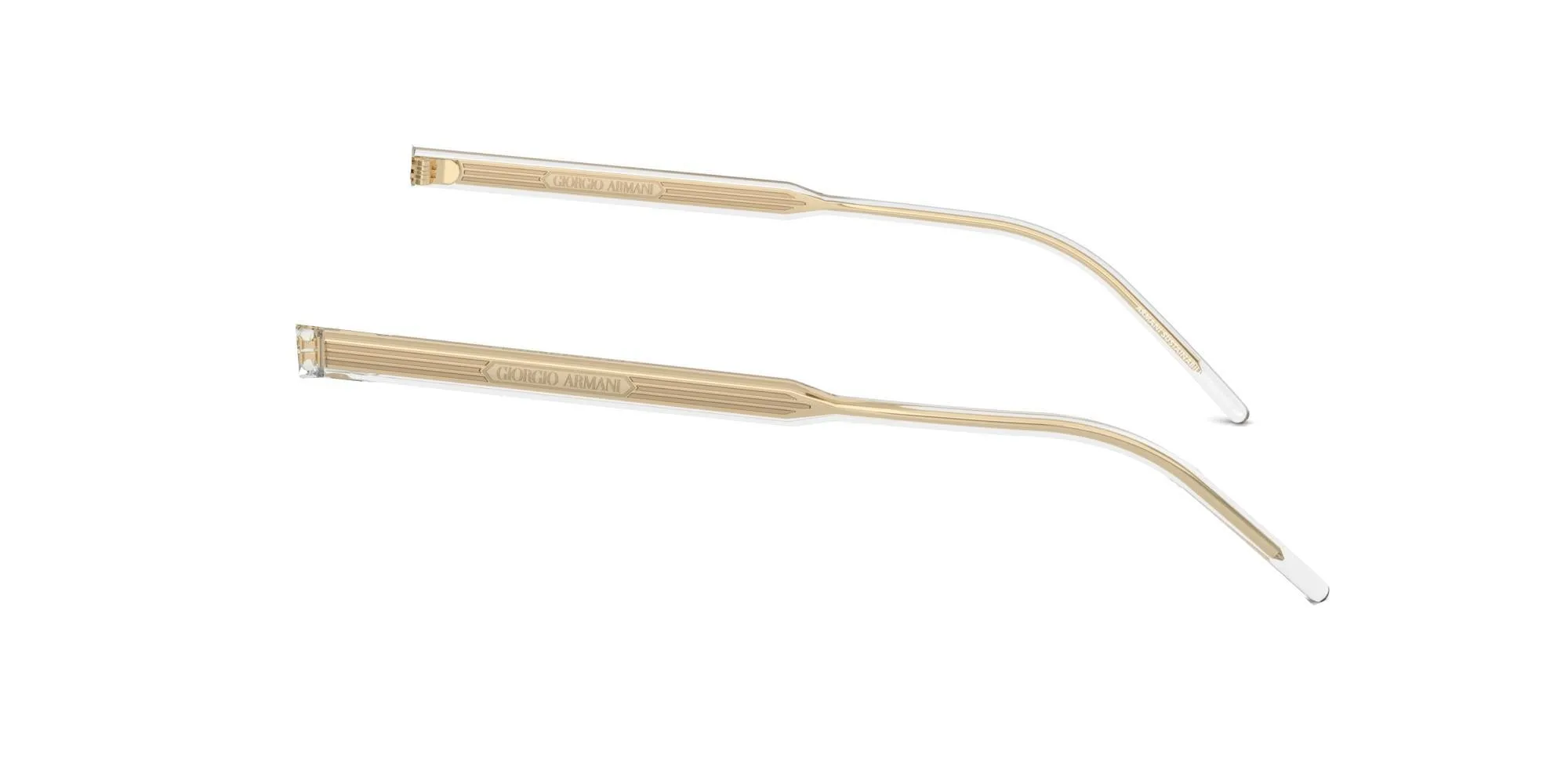 Giorgio Armani Giorgio Armani Aste di ricambio AR8211 Aste di ricambio Acetato Trasparente