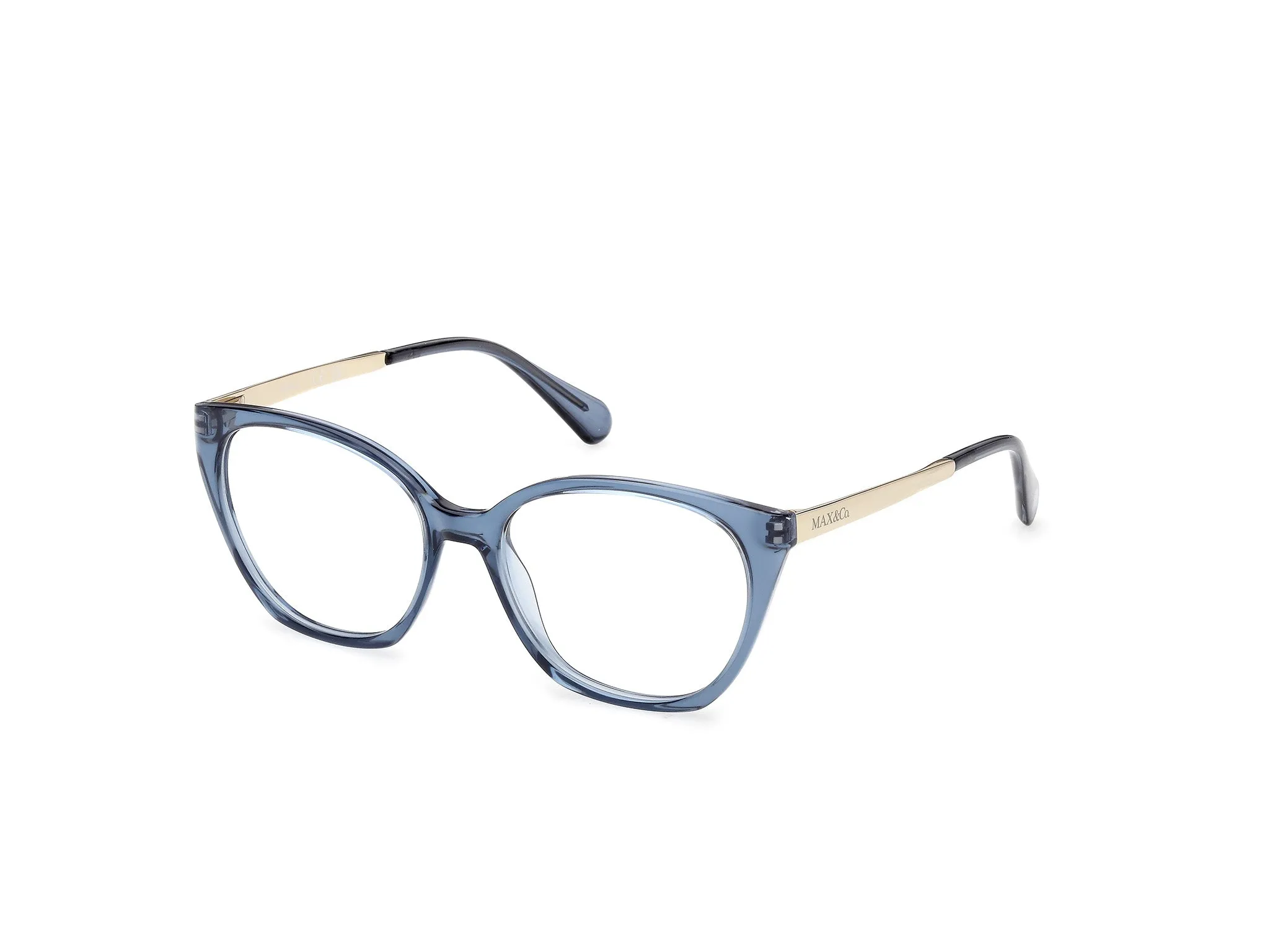 MAX&Co MO5200 90 Montature da vista Iniettato Blu Rotonda Normale