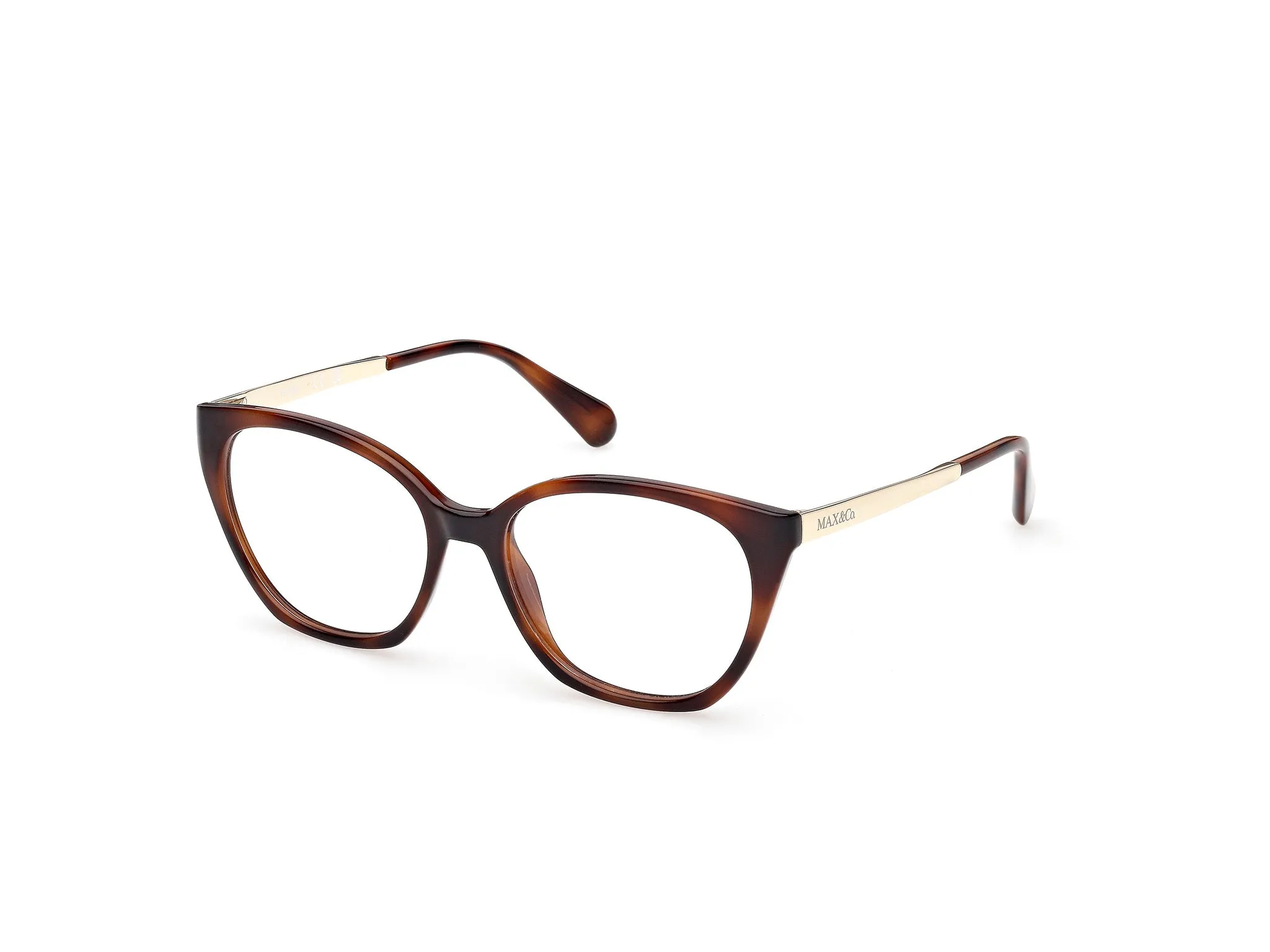 MAX&Co MO5200 52 Montature da vista Iniettato Havana Rotonda Normale