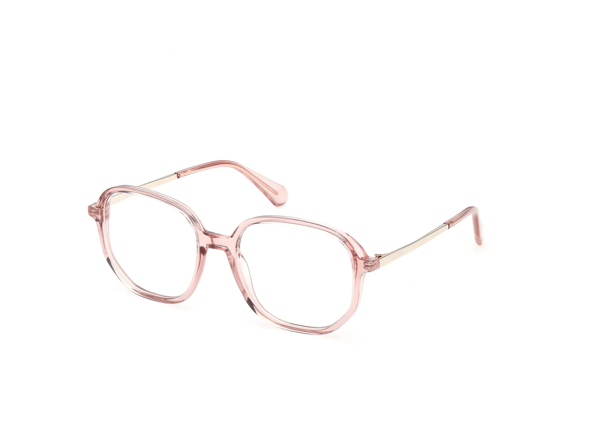 MAX&Co MO5199 72 Montature da vista Iniettato Rosa Geometrica Normale