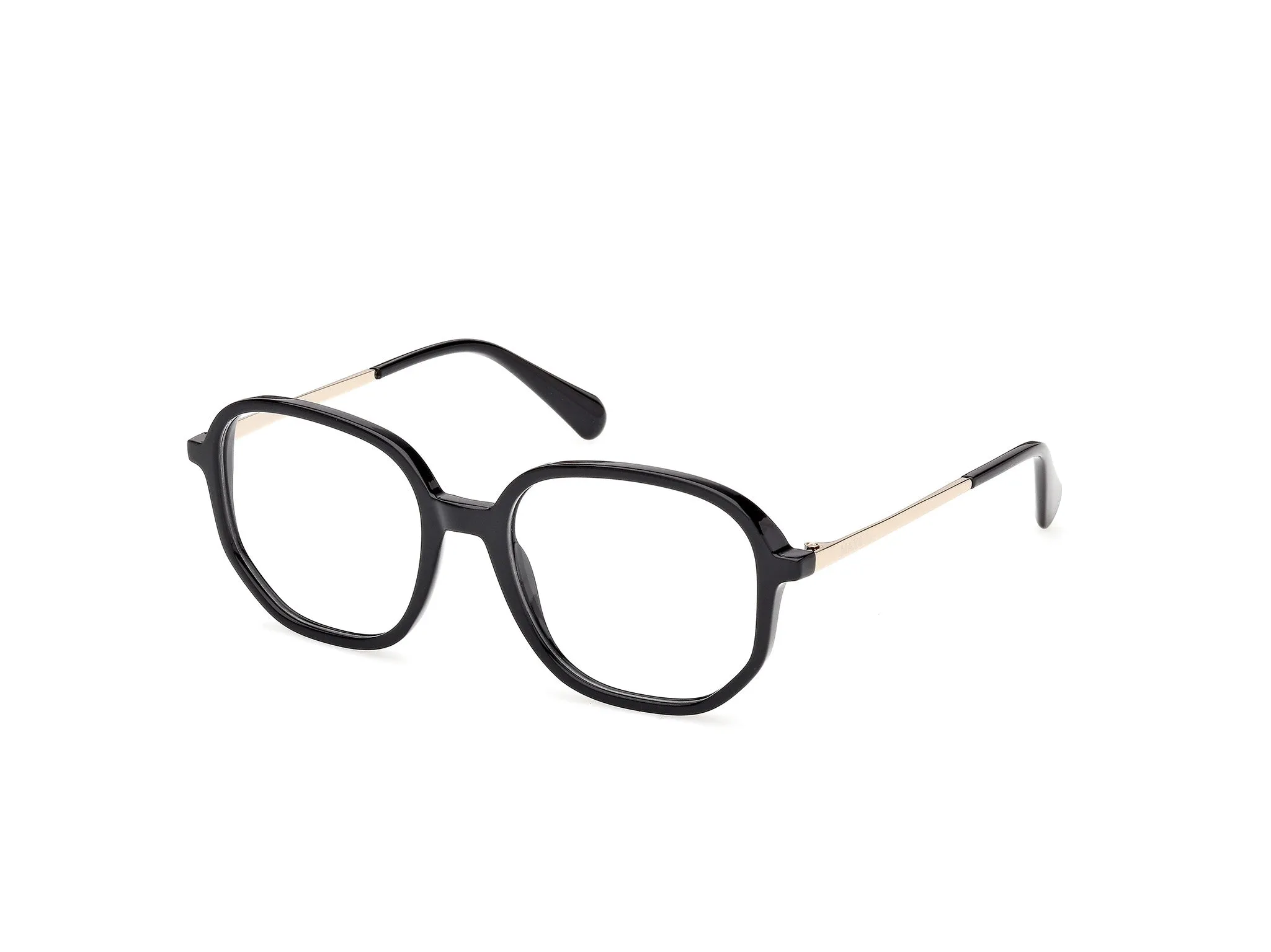 MAX&Co MO5199 1 Montature da vista Iniettato Nero Geometrica Normale