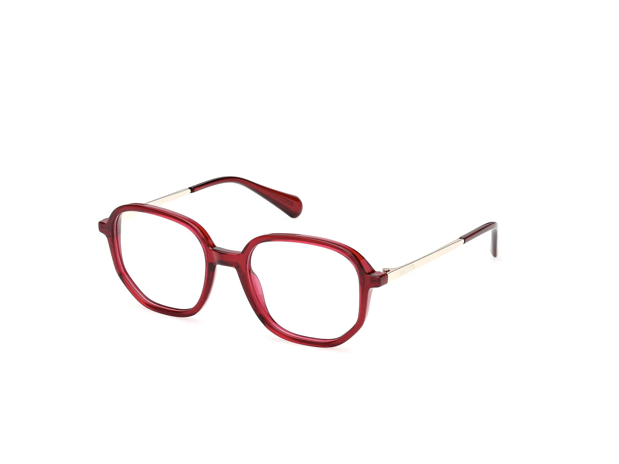 MAX&Co MO5199 69 Montature da vista Iniettato Bordeaux Geometrica Normale