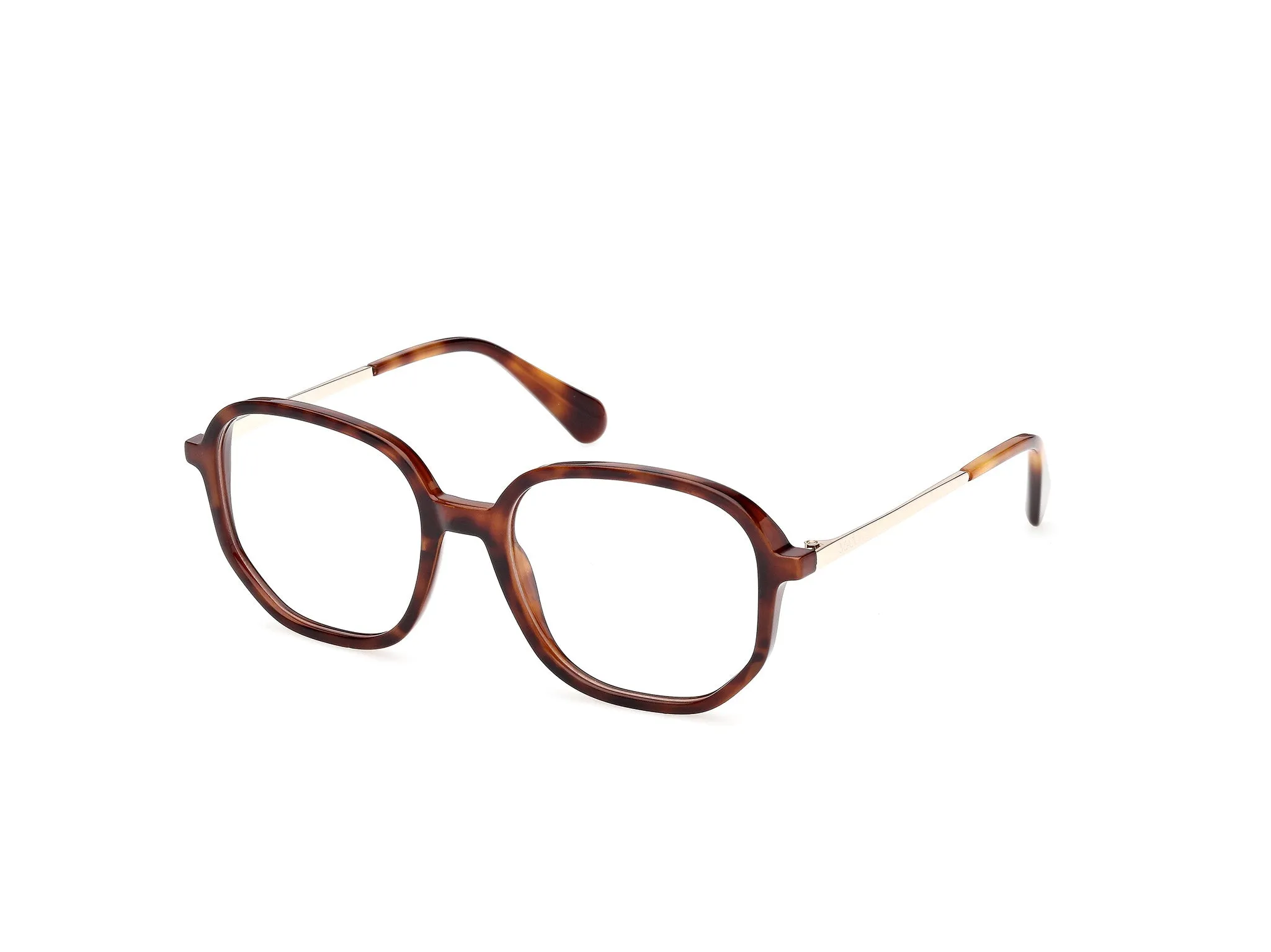 MAX&Co MO5199 52 Montature da vista Iniettato Havana Geometrica Normale