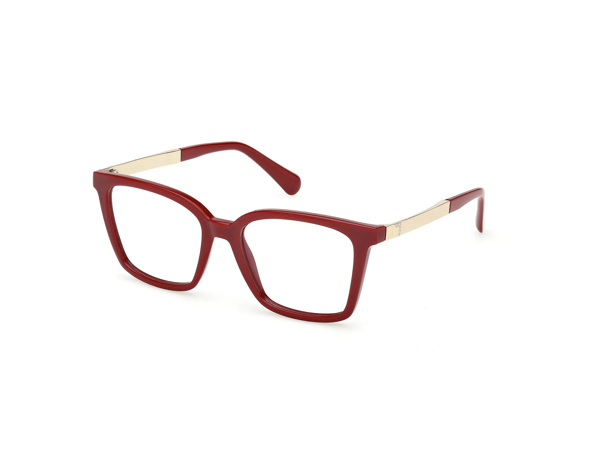 MAX&Co MO5189 66 Montature da vista Iniettato Rosso Squadrata Normale